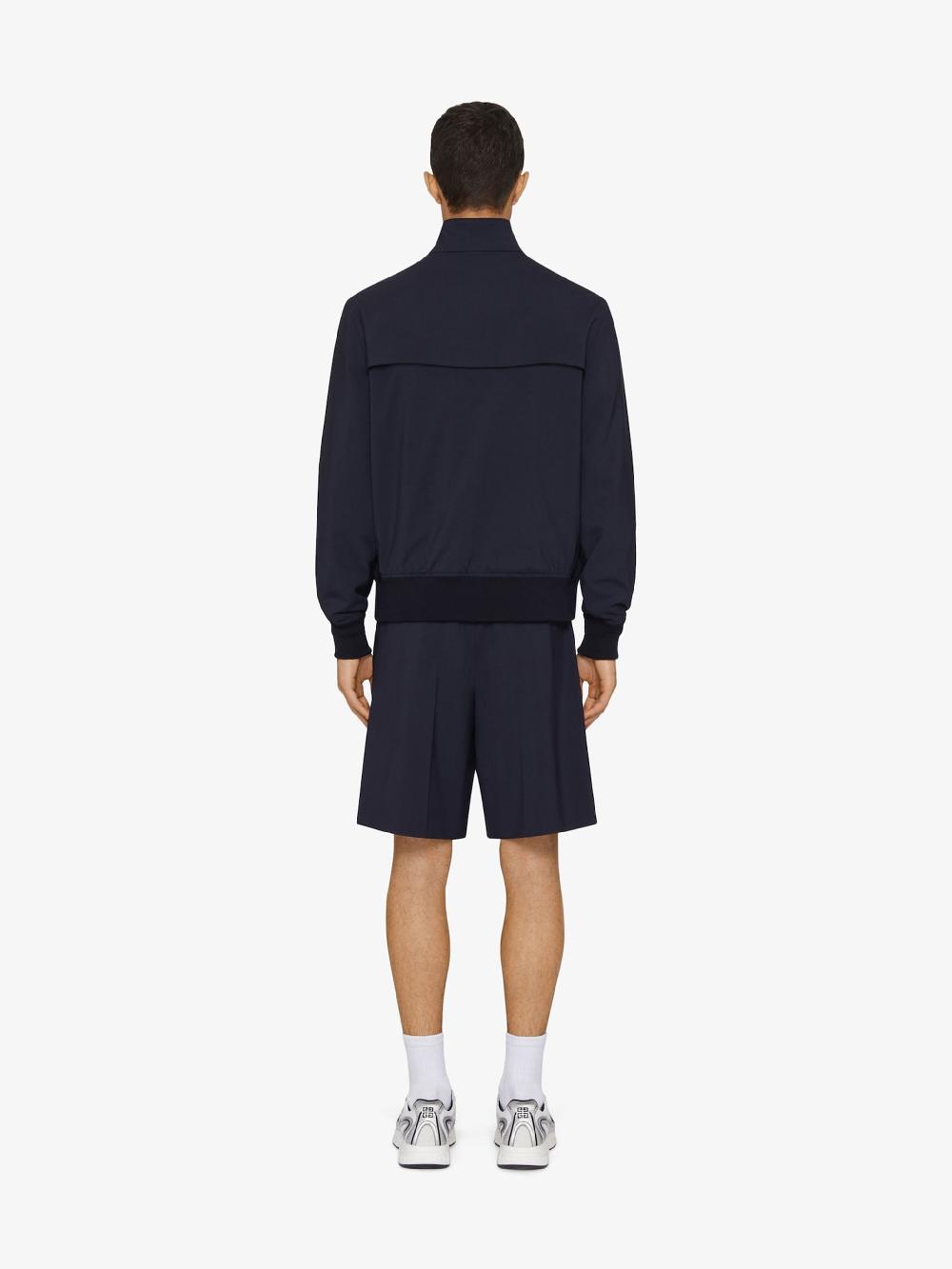 Givenchy Bermuda Shorts In Wool Poplin