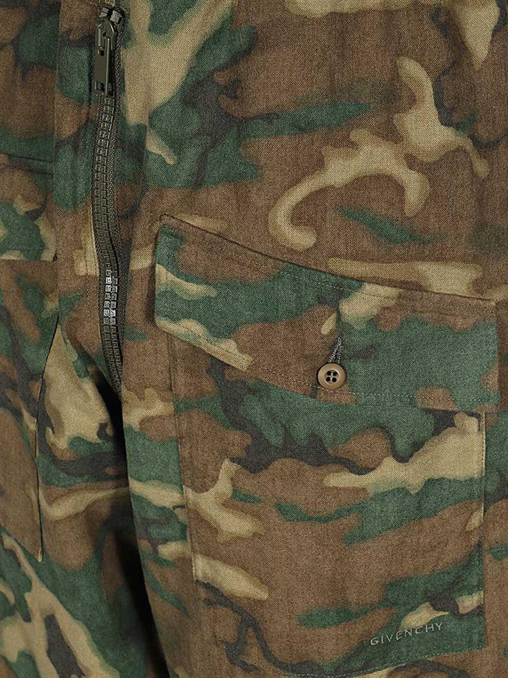 Givenchy Camouflage Trousers