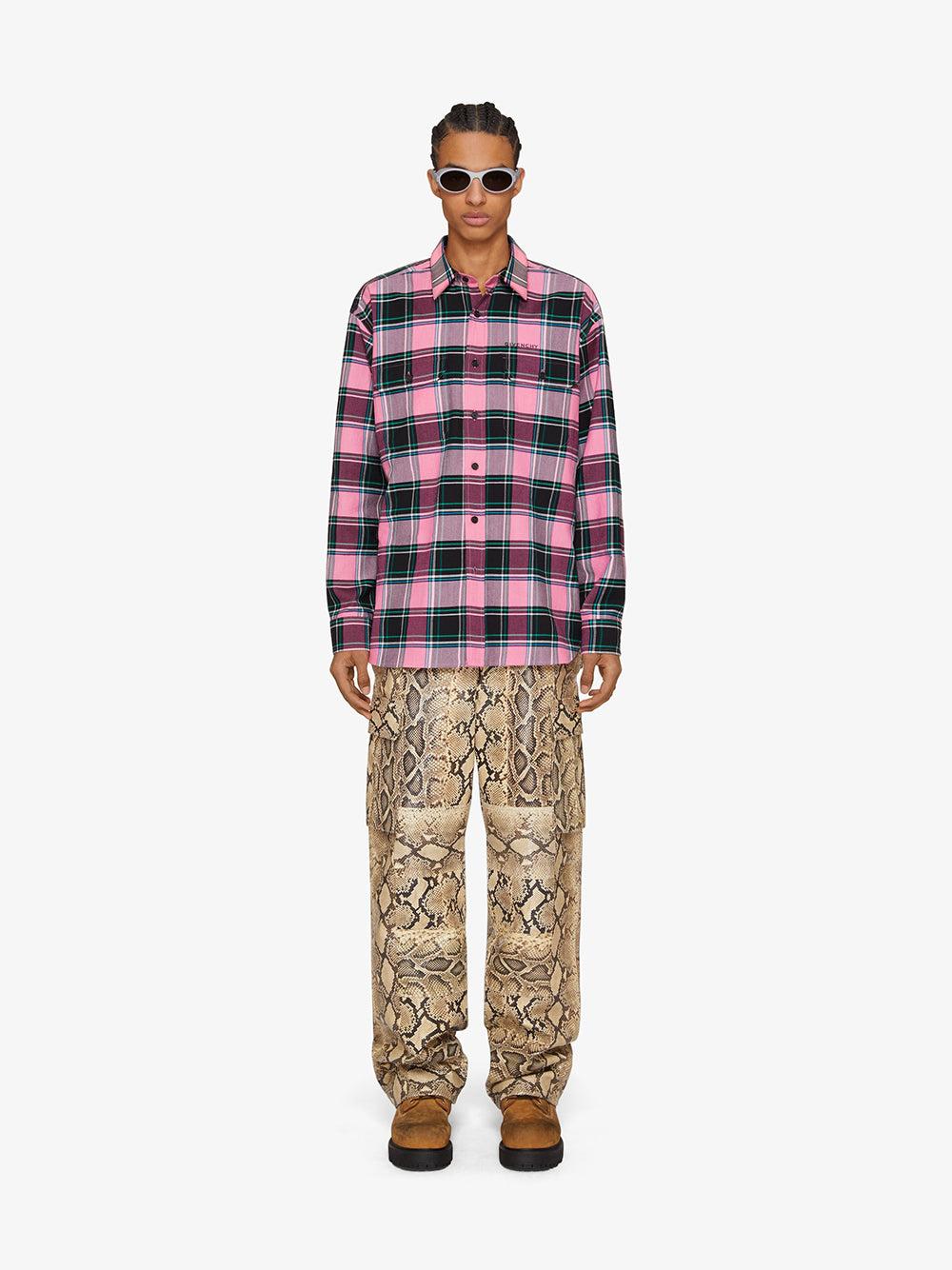 Givenchy Checkered Shirt