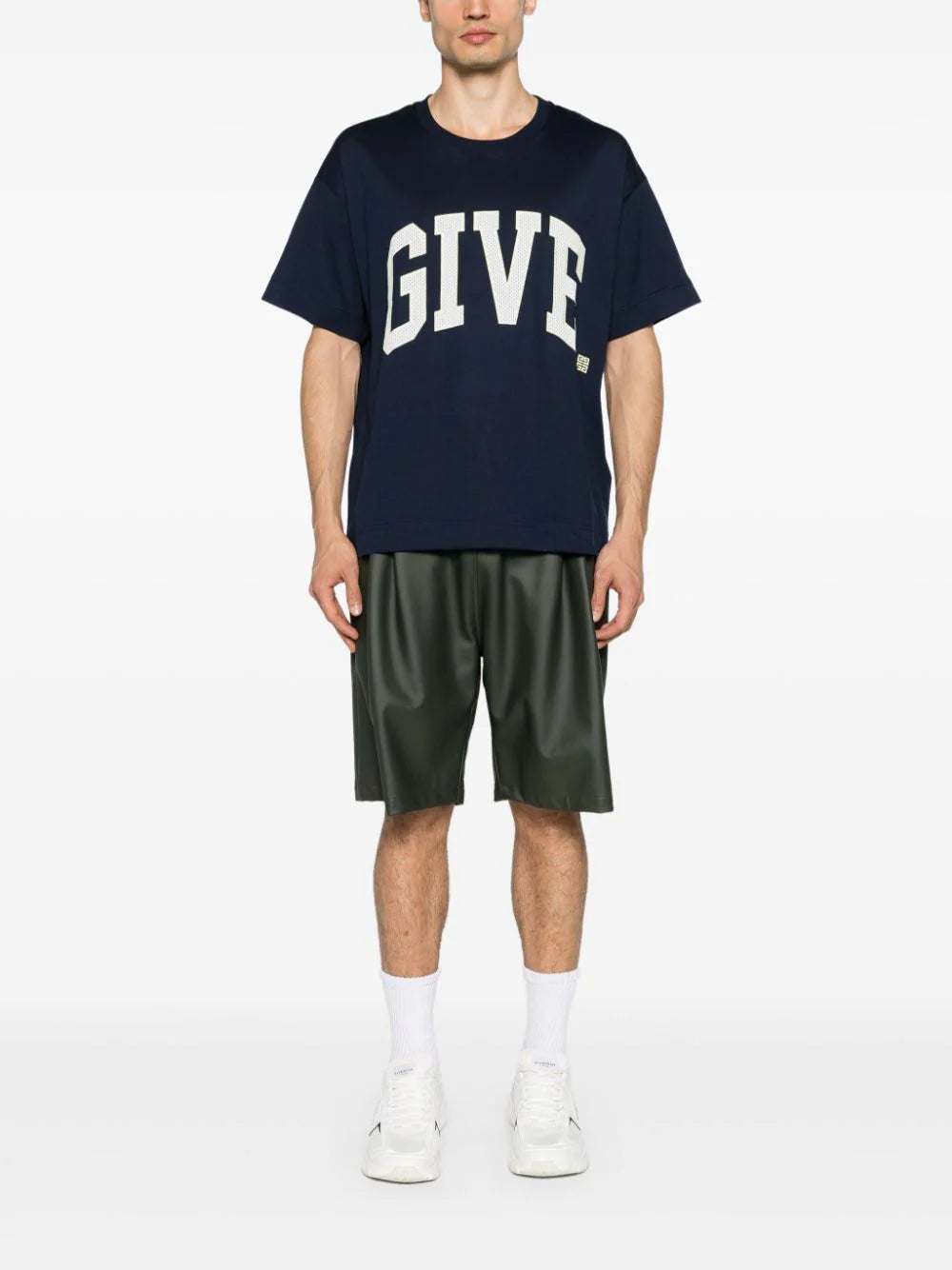 Givenchy Givenchy College Boxy Fit T-shirt In Cotton