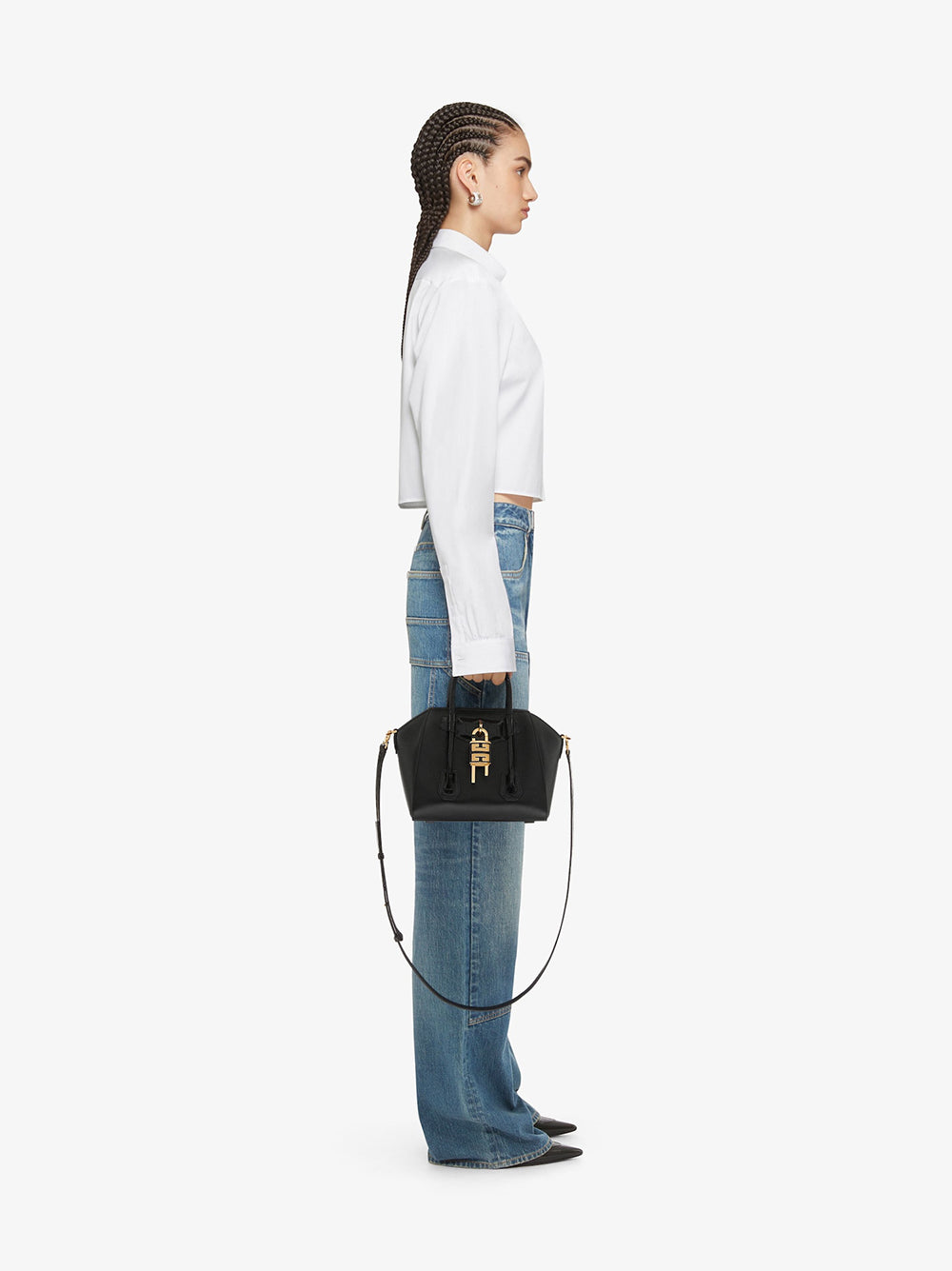 Givenchy Cropped Shirt In Poplin