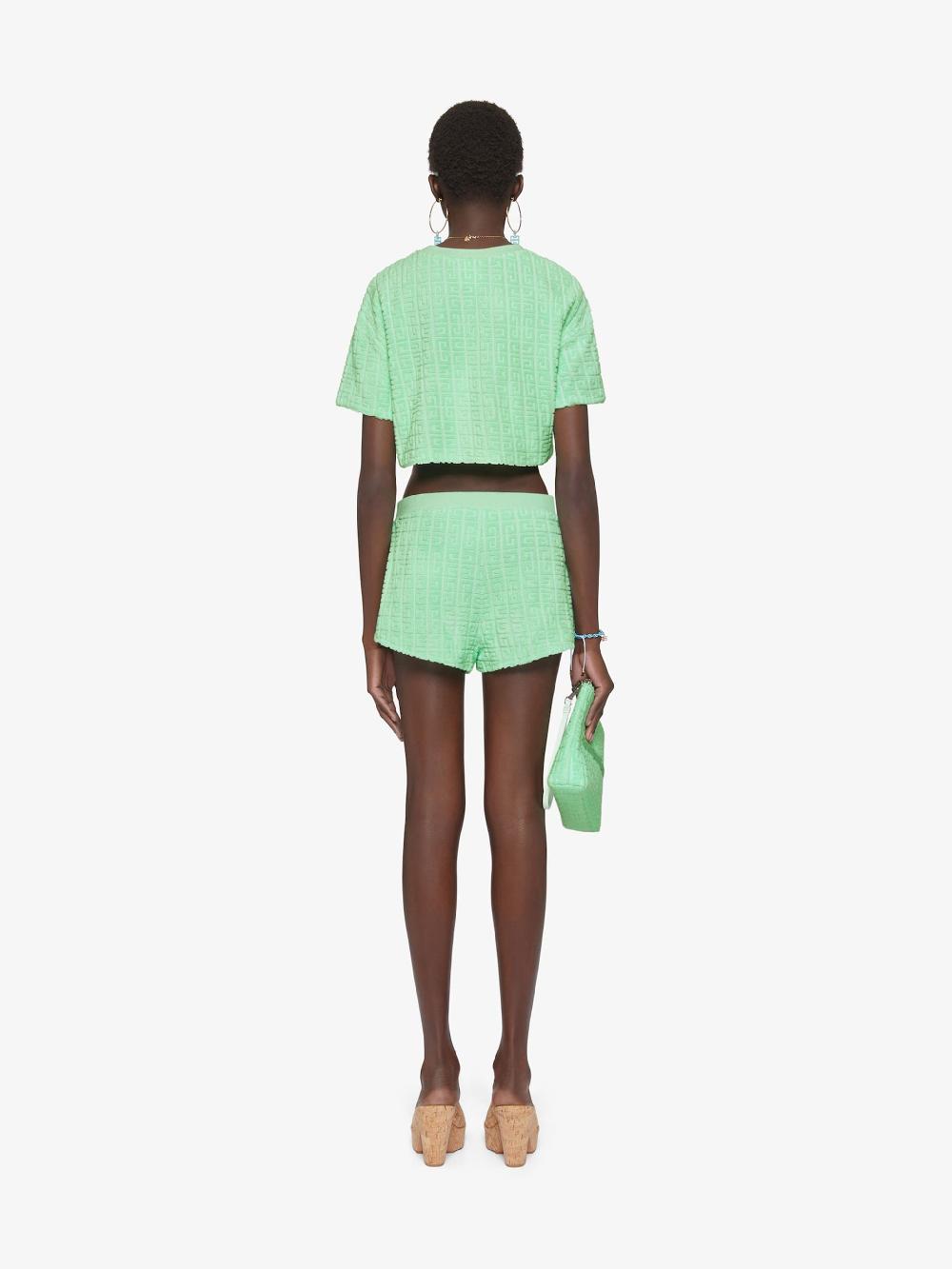 Givenchy Cropped T-shirt In 4g