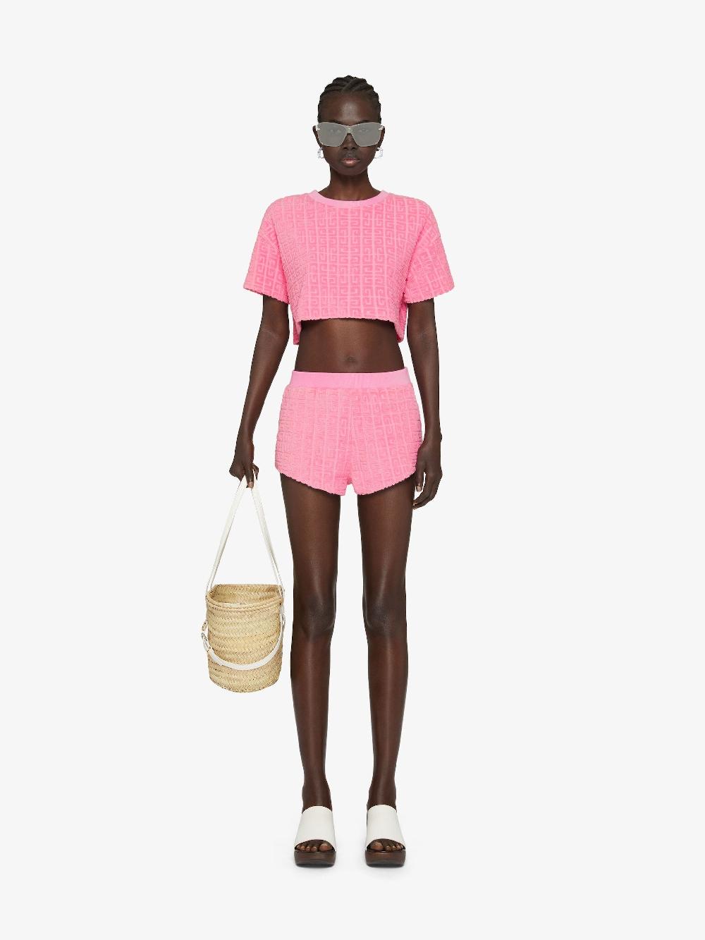 Givenchy Cropped T-shirt In 4g