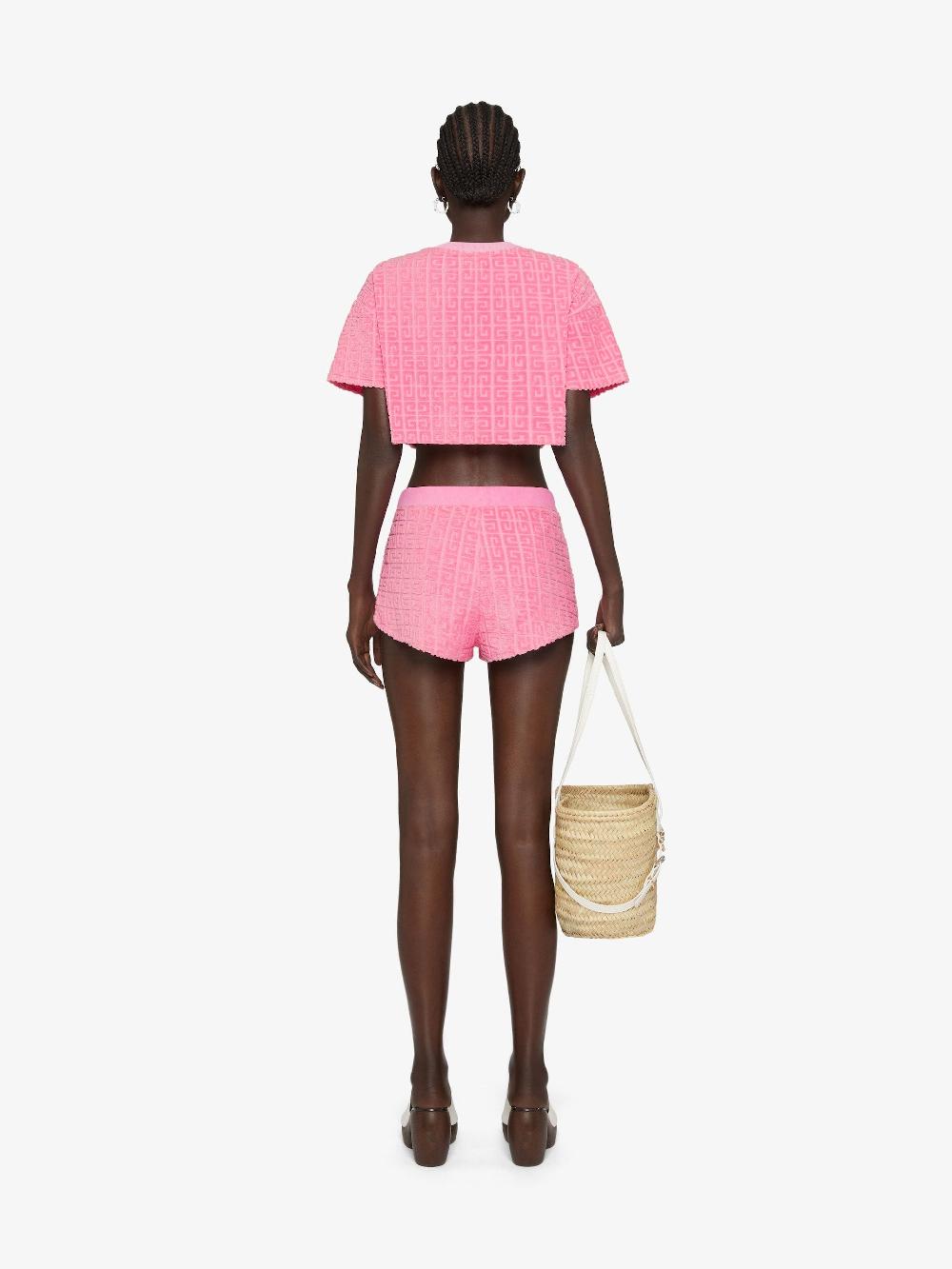 Givenchy Cropped T-shirt In 4g