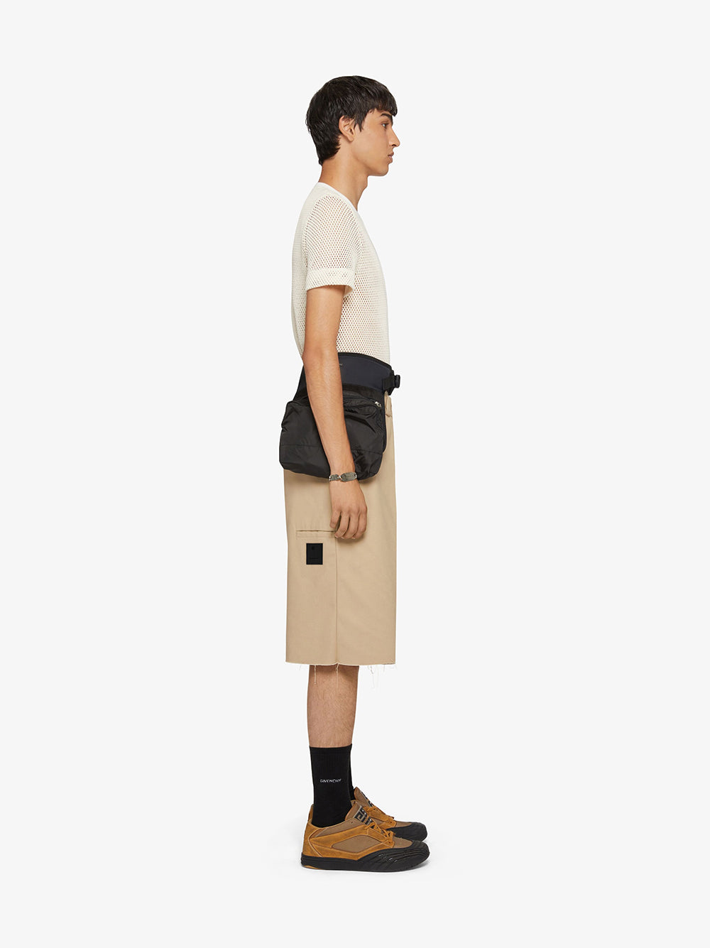 Givenchy Extra Wide Chino Bermuda Shorts