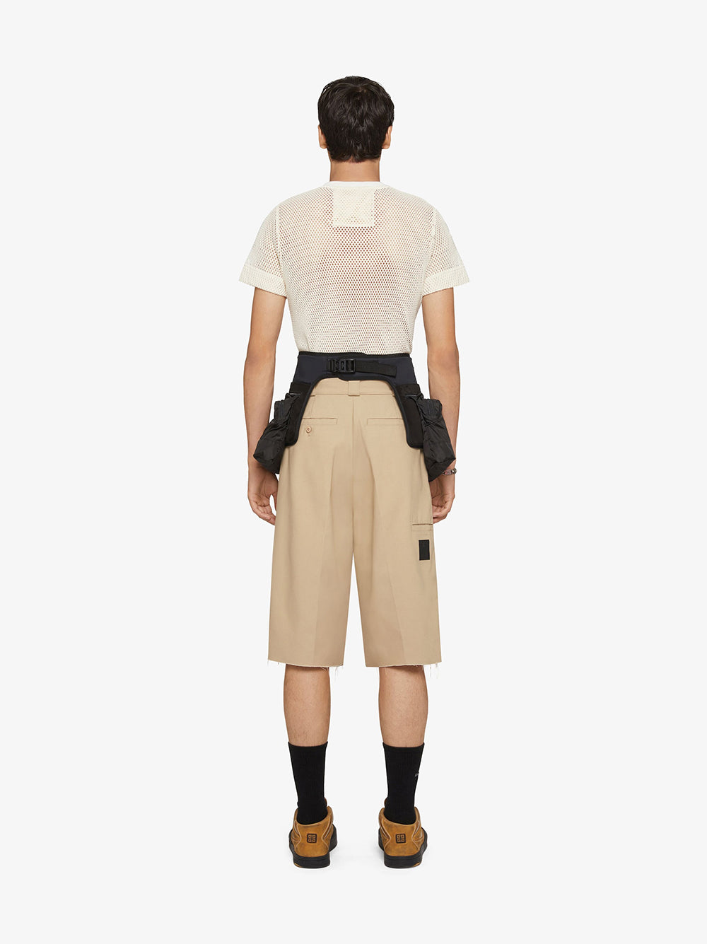 Givenchy Extra Wide Chino Bermuda Shorts