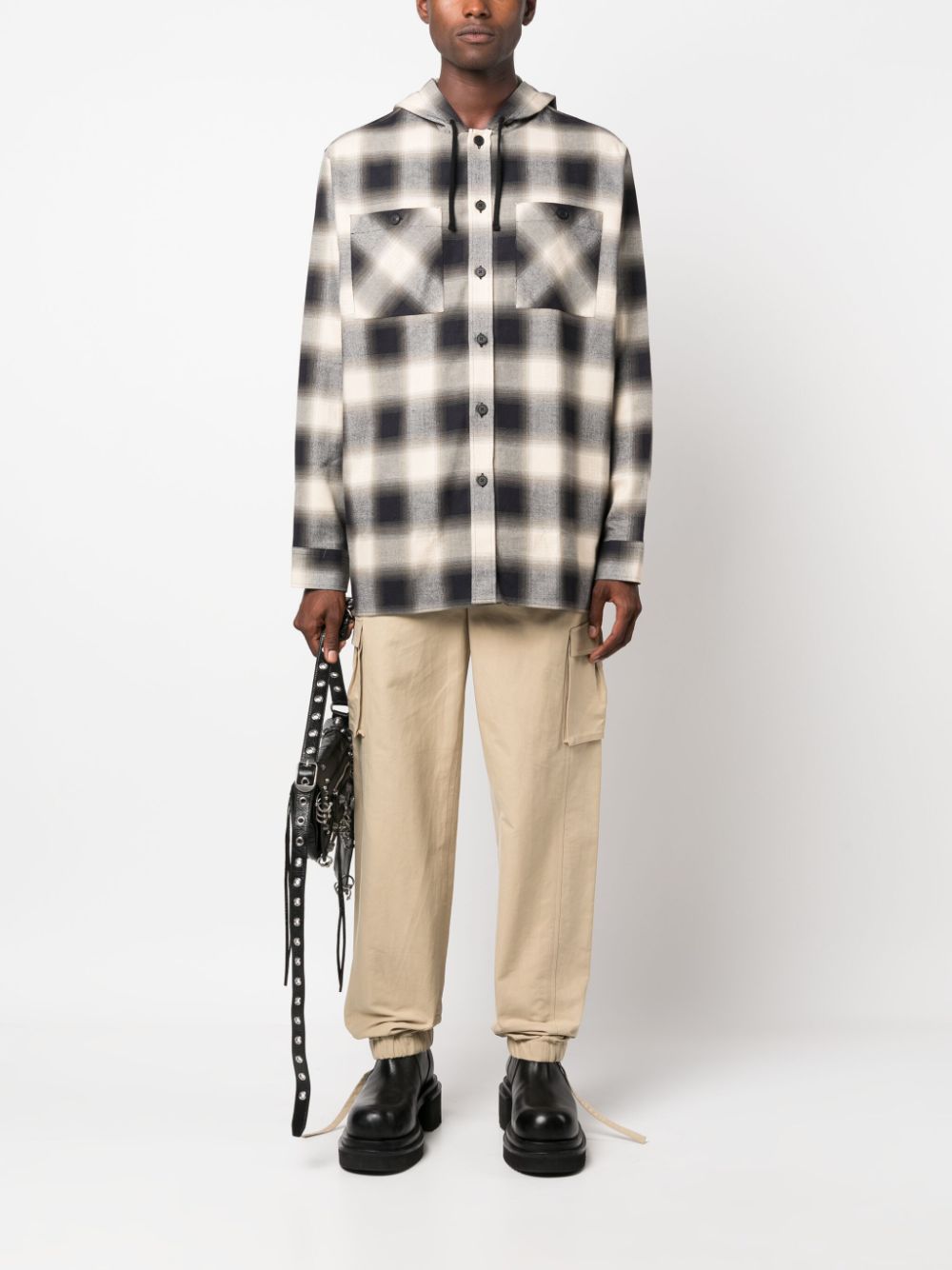 Givenchy Flanel Oversize Shirt
