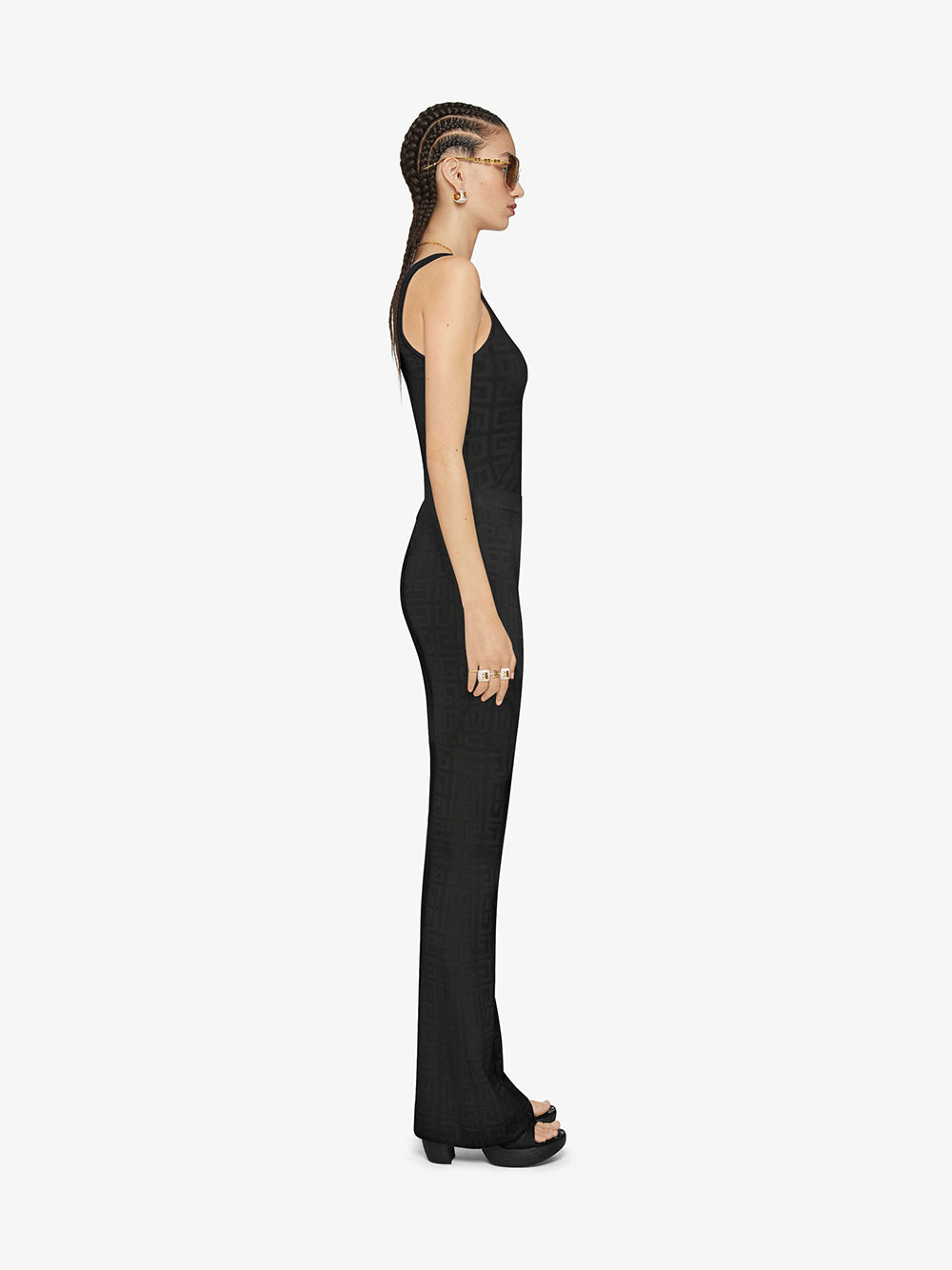 Givenchy Flare Pants In 4g Jacquard
