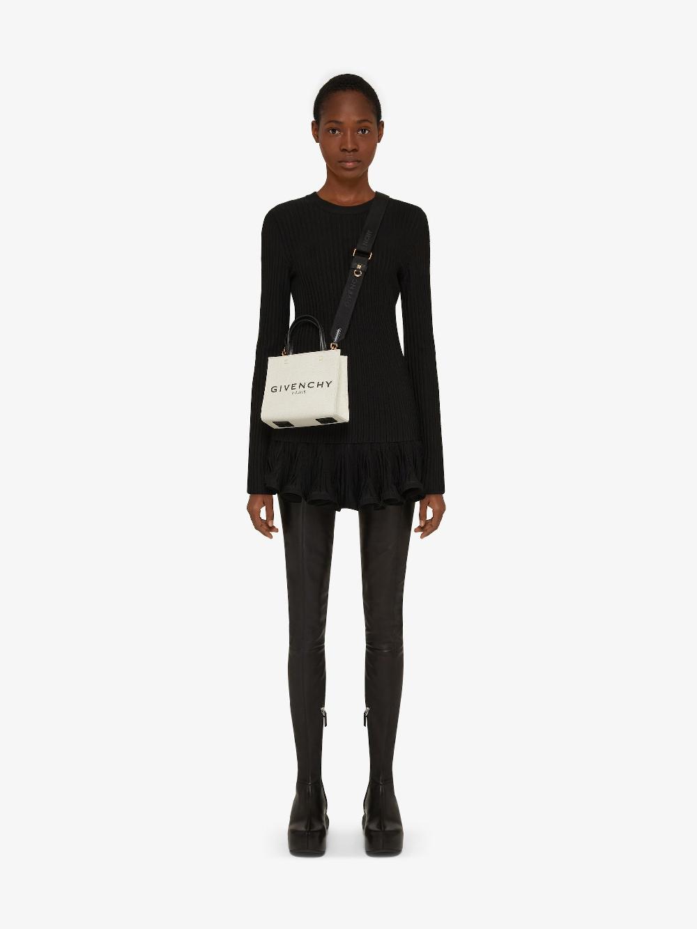 Givenchy G-tote Mini In Canvas