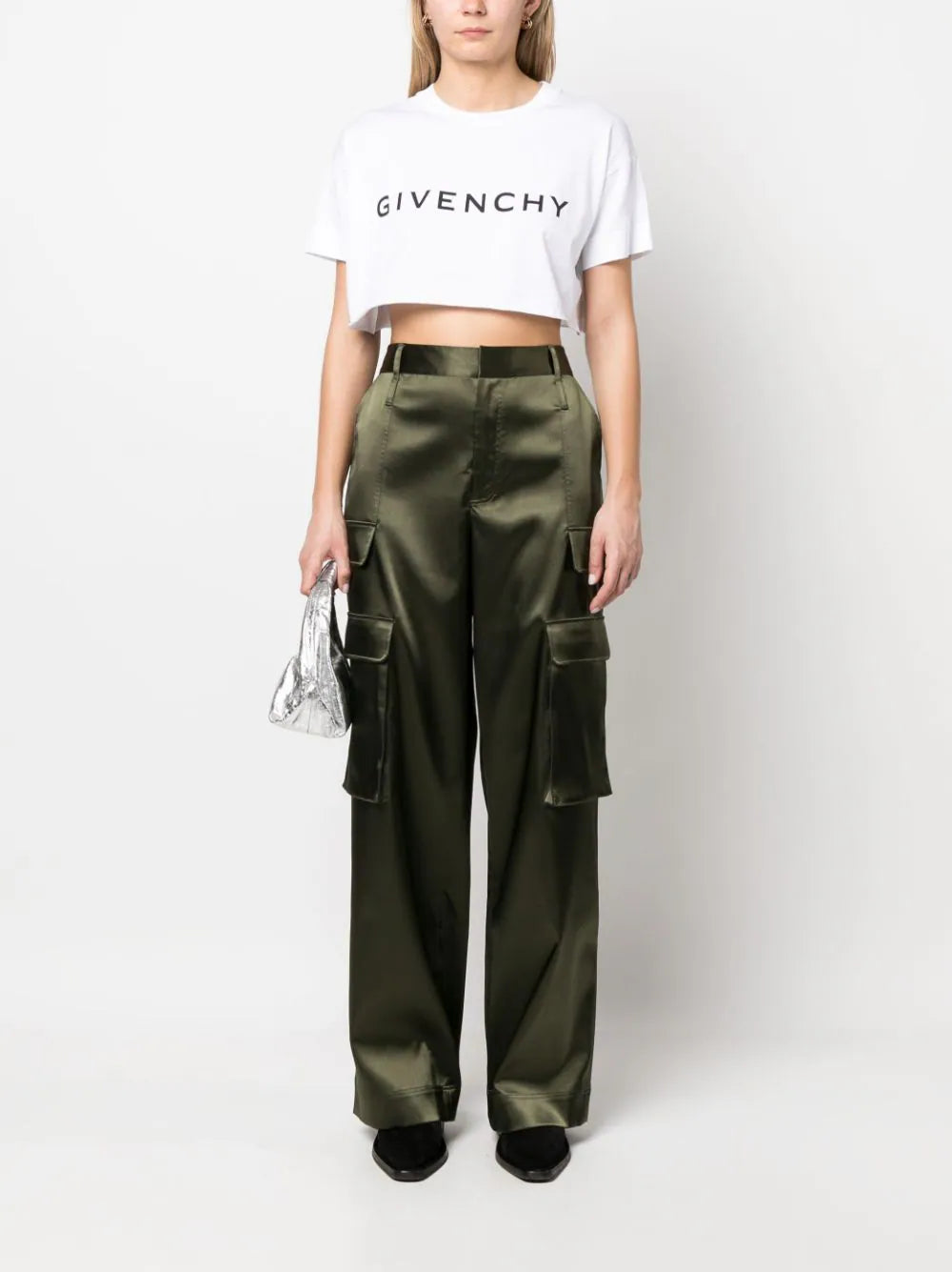 Givenchy Givenchy Archetype Cropped T-shirt