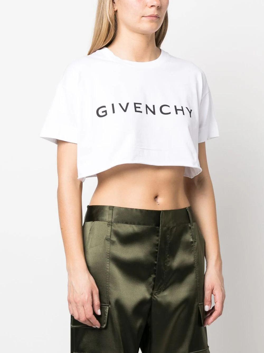 Givenchy Givenchy Archetype Cropped T-shirt