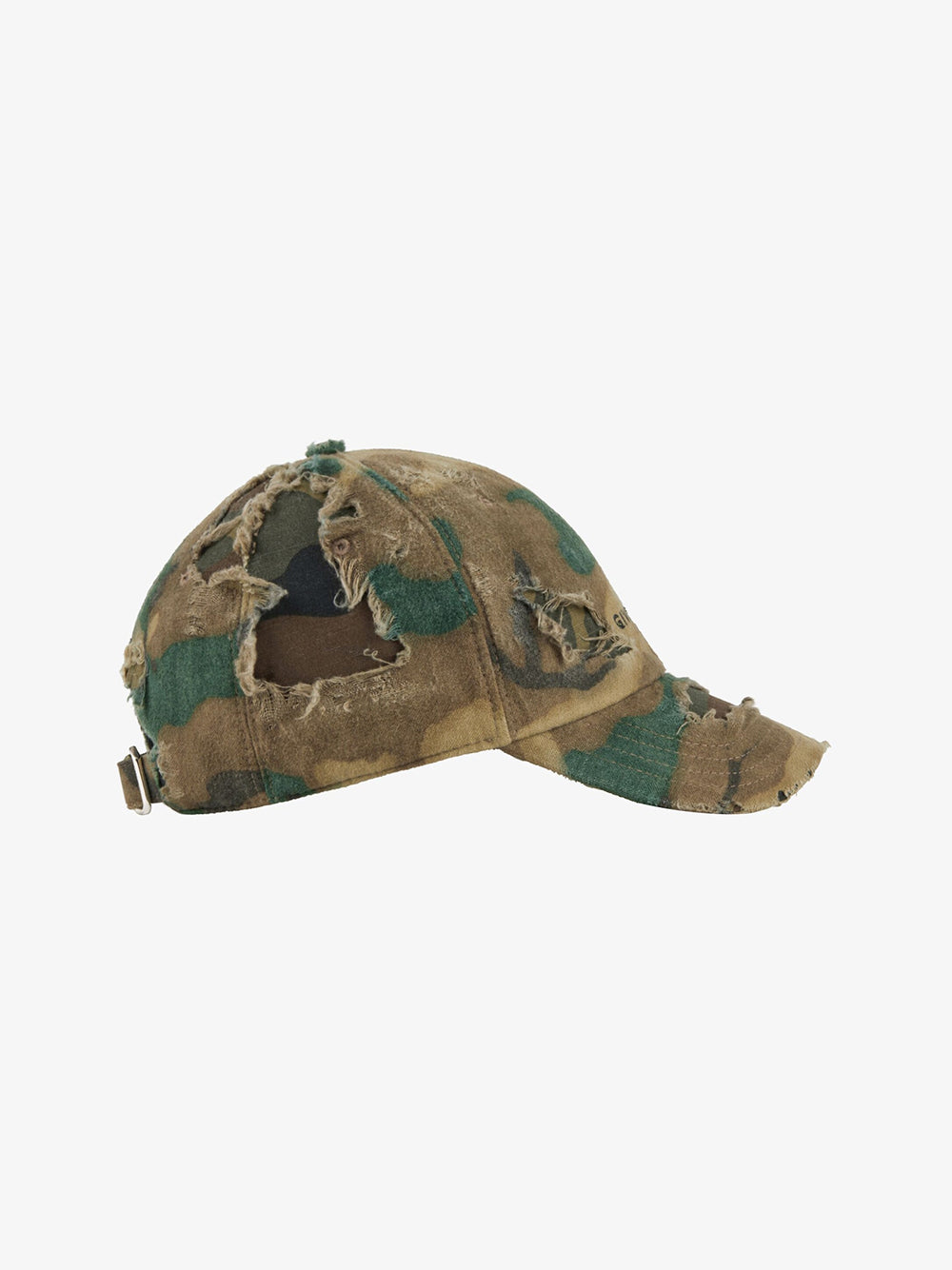 Givenchy Givenchy Cap In Camo Denim