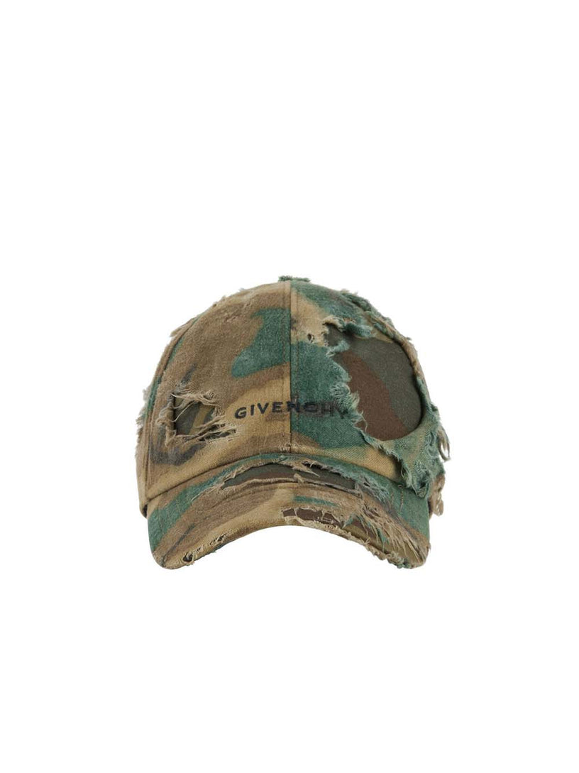 Givenchy Givenchy cap in camo denim