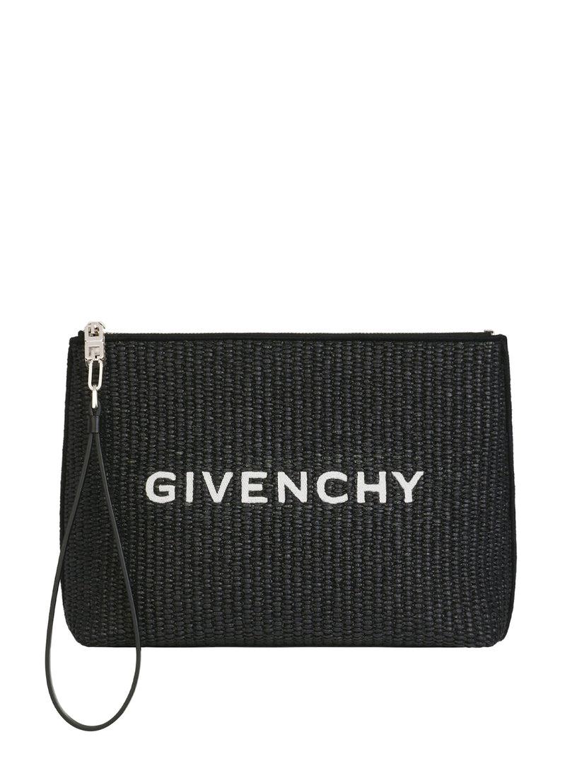 Givenchy Givenchy clutch bag in raffia