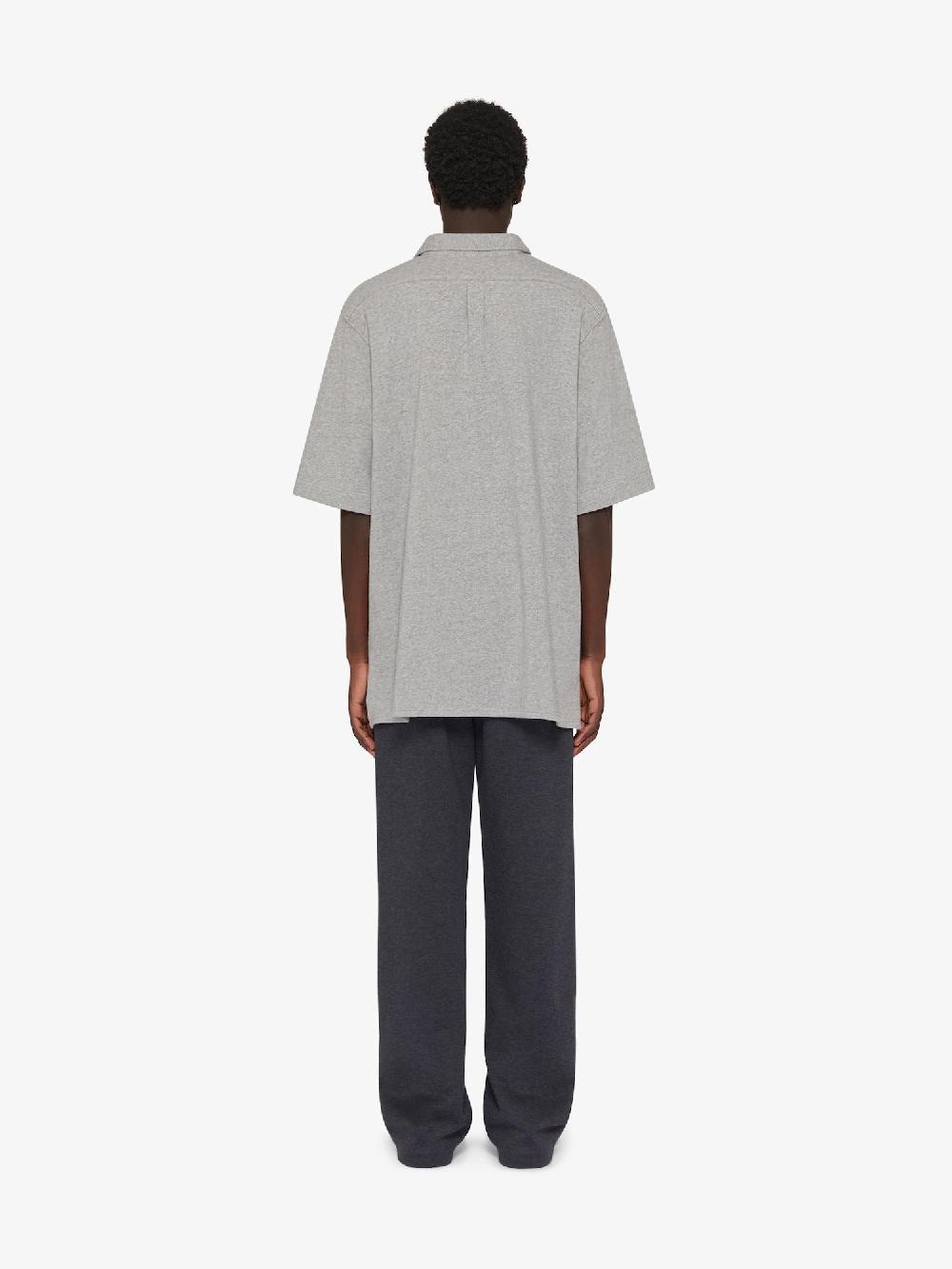 Givenchy Givenchy College Shirt In Fleece