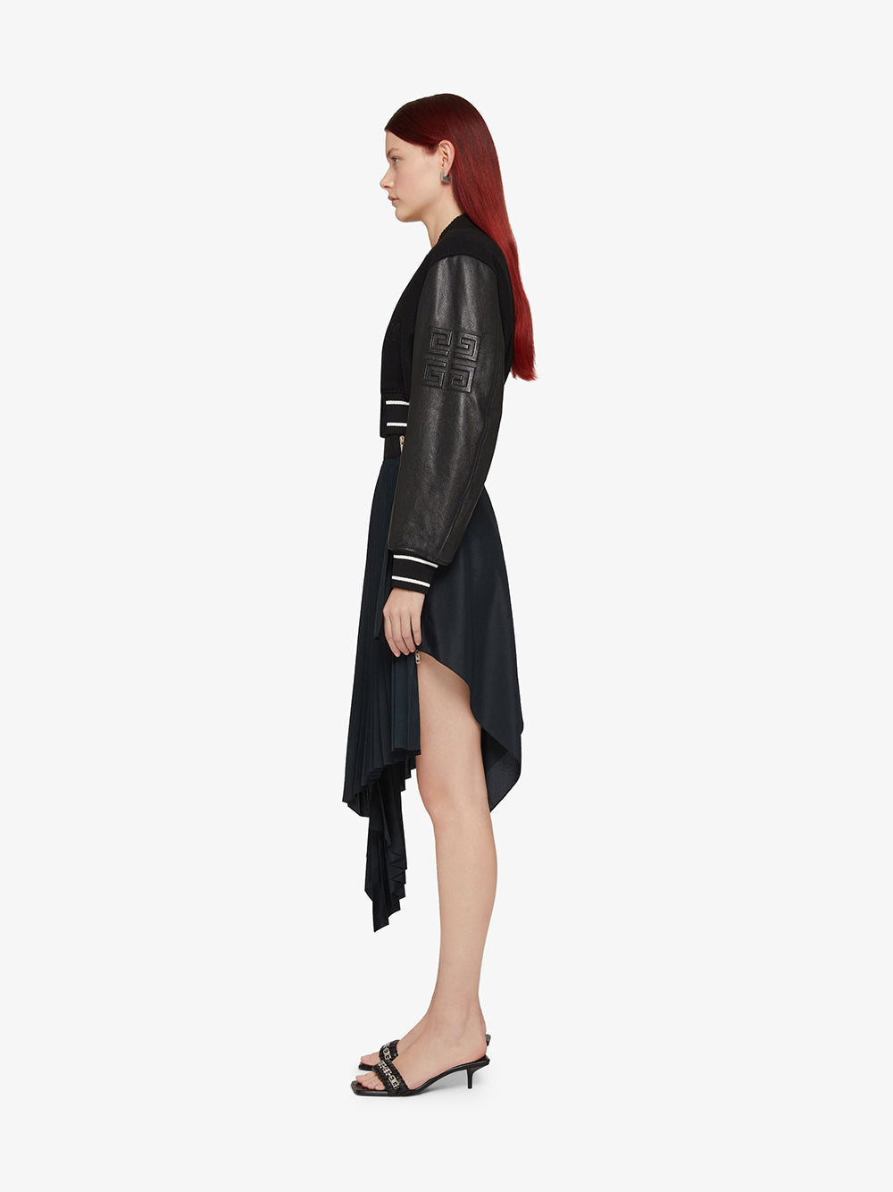 Givenchy Givenchy Cropped Varsity Jacket