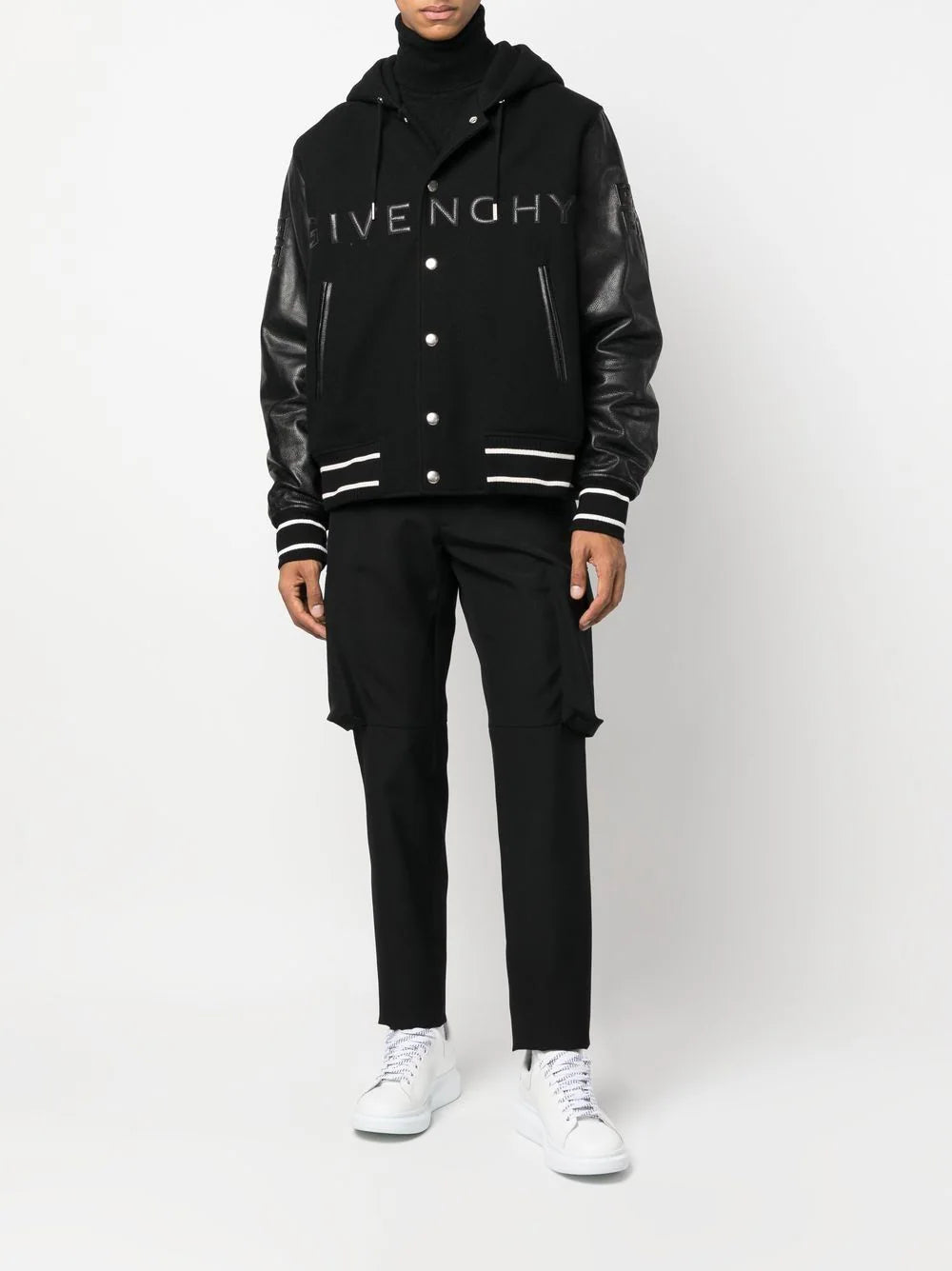 Givenchy Givenchy Hooded Varsity Jacket