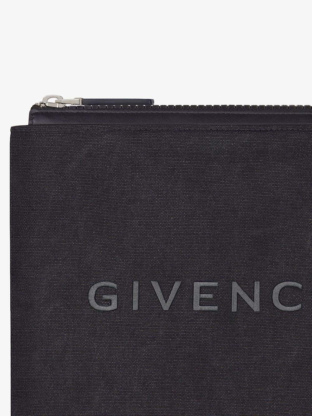 Givenchy Givenchy Travel Pouch In Canvas