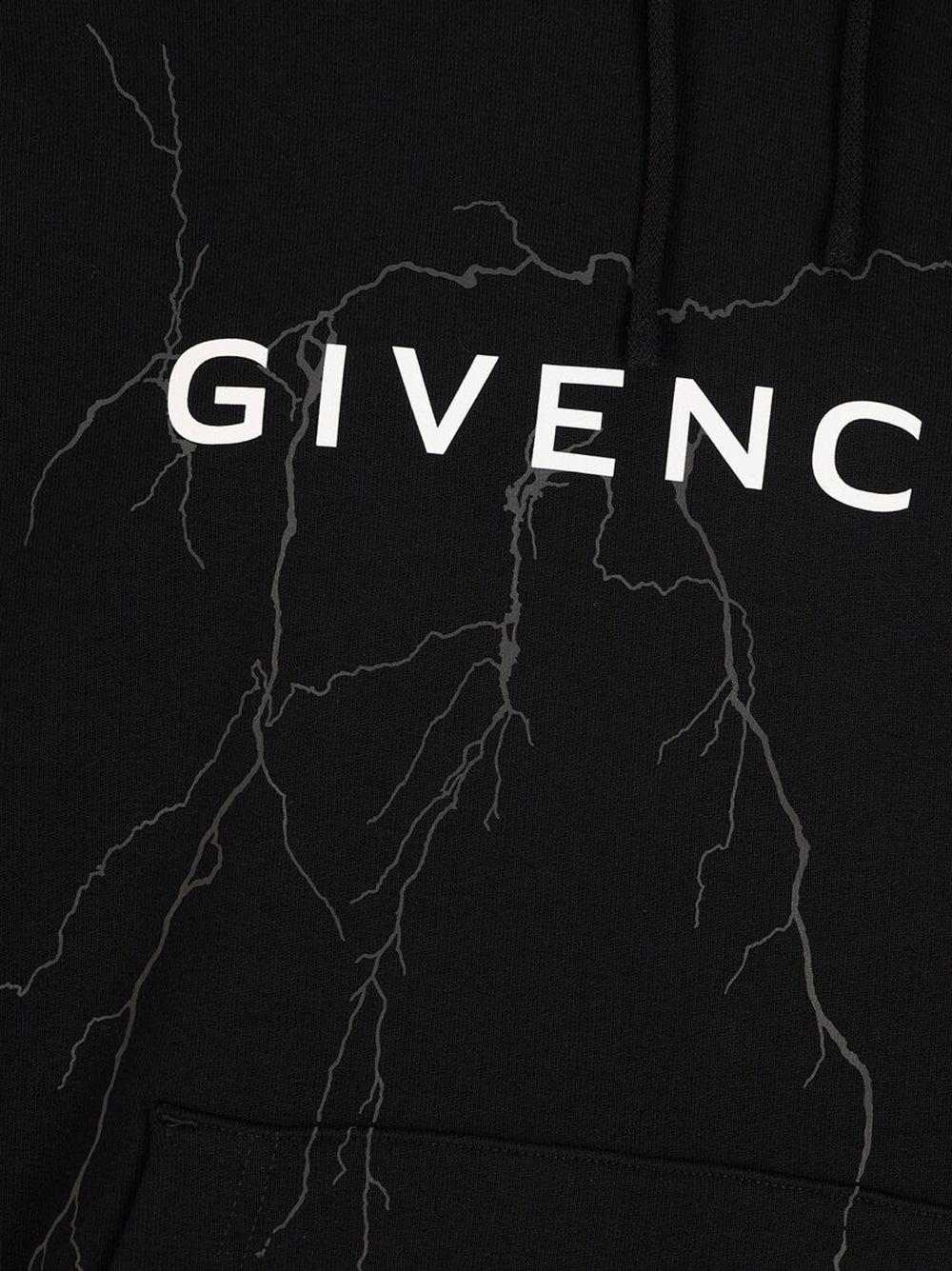 Givenchy Hoodie With Reflective Artwork