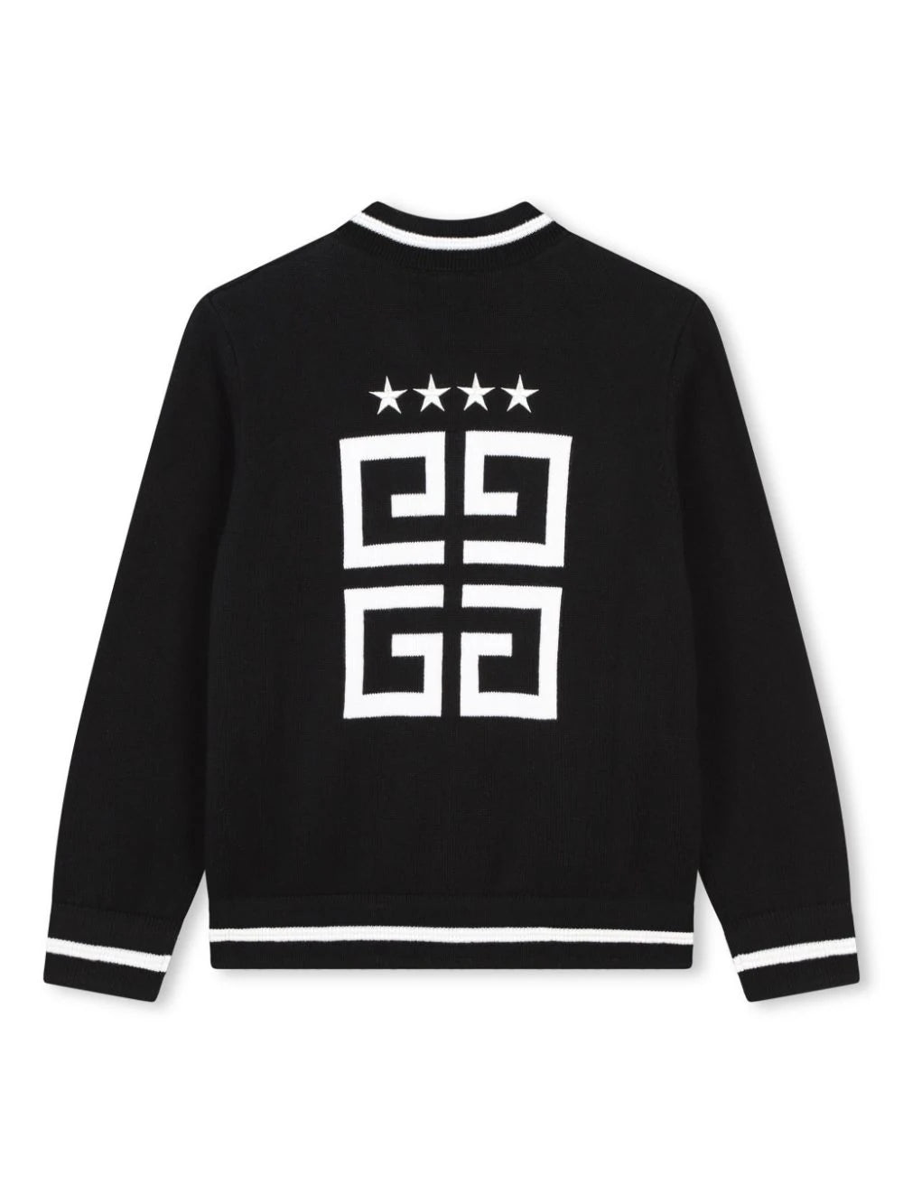 Givenchy Kids 4g Pattern Zip Cardigan