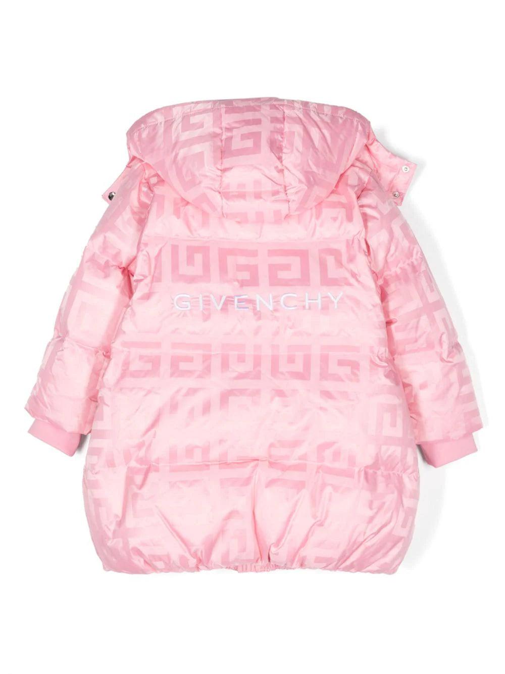Givenchy Kids Down Jacket With All-over 4g Motif