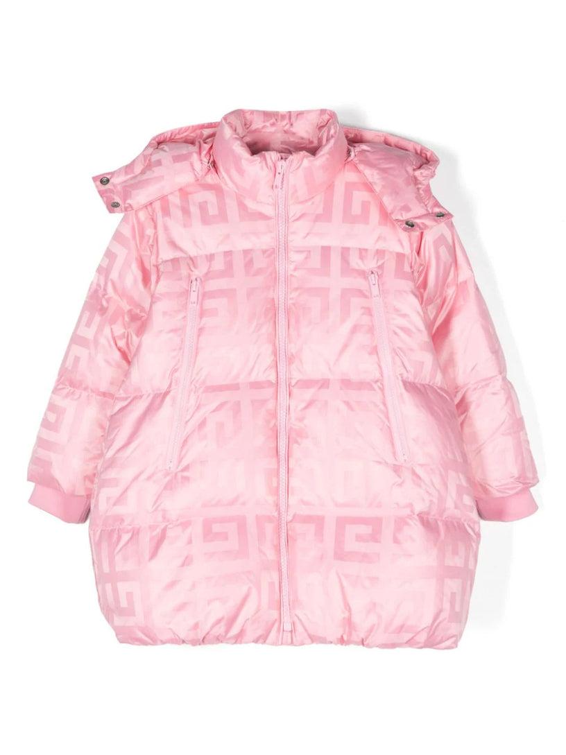 Givenchy Kids Down jacket with all-over 4g motif