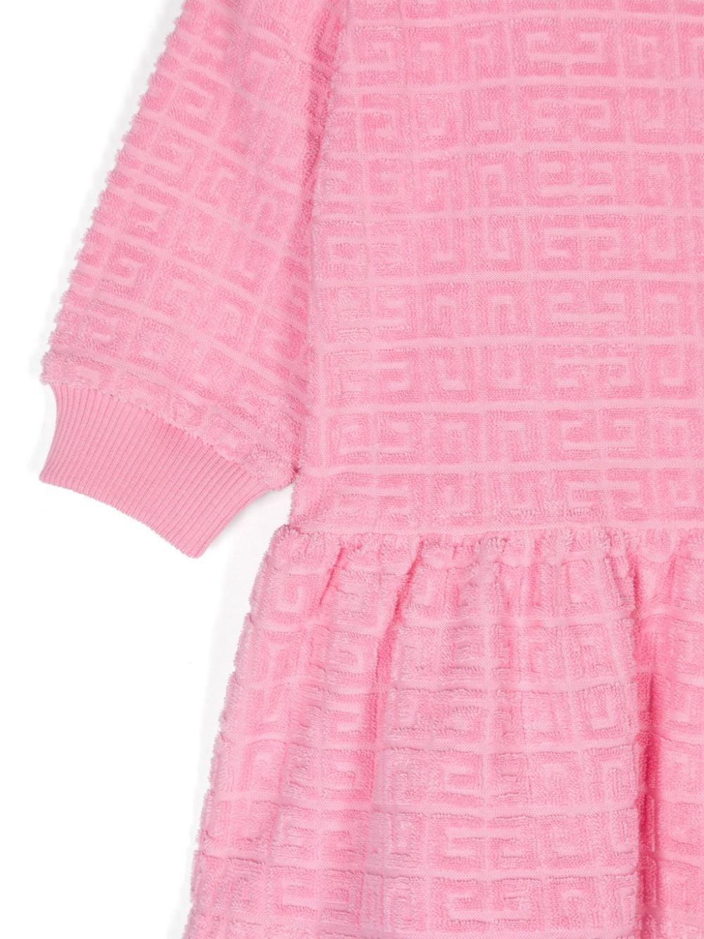 Givenchy Kids Dress With All-over 4g Motif