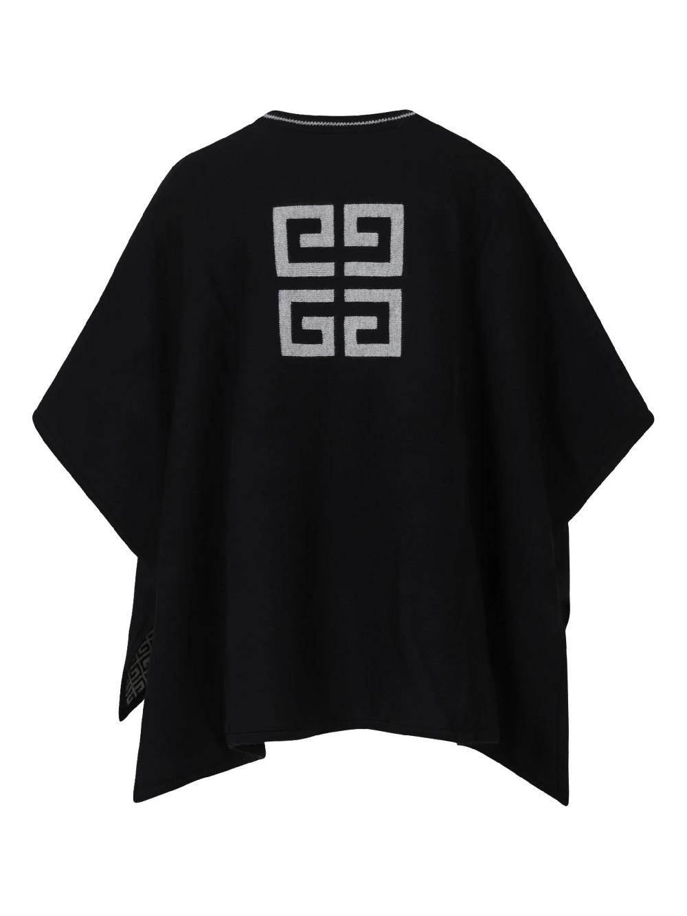 Givenchy Kids Reversible Cape With Logo