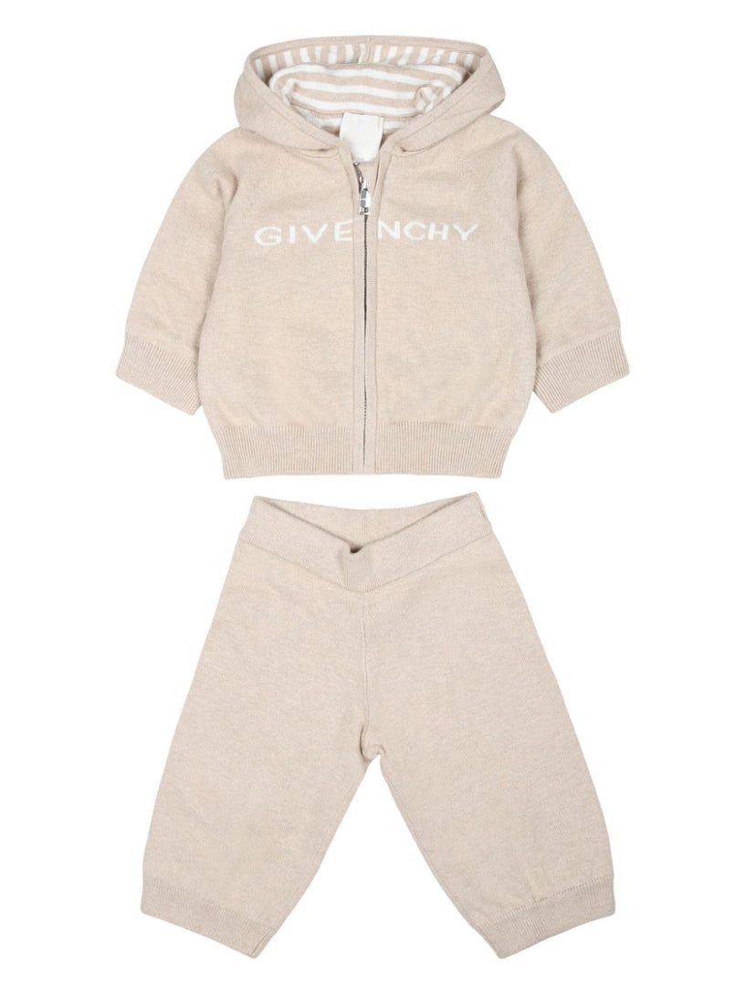 Givenchy Kids Reversible knitted set