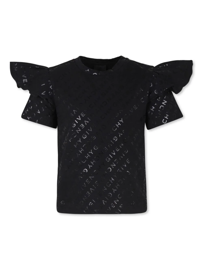 Givenchy Kids T-shirt with all-over logo