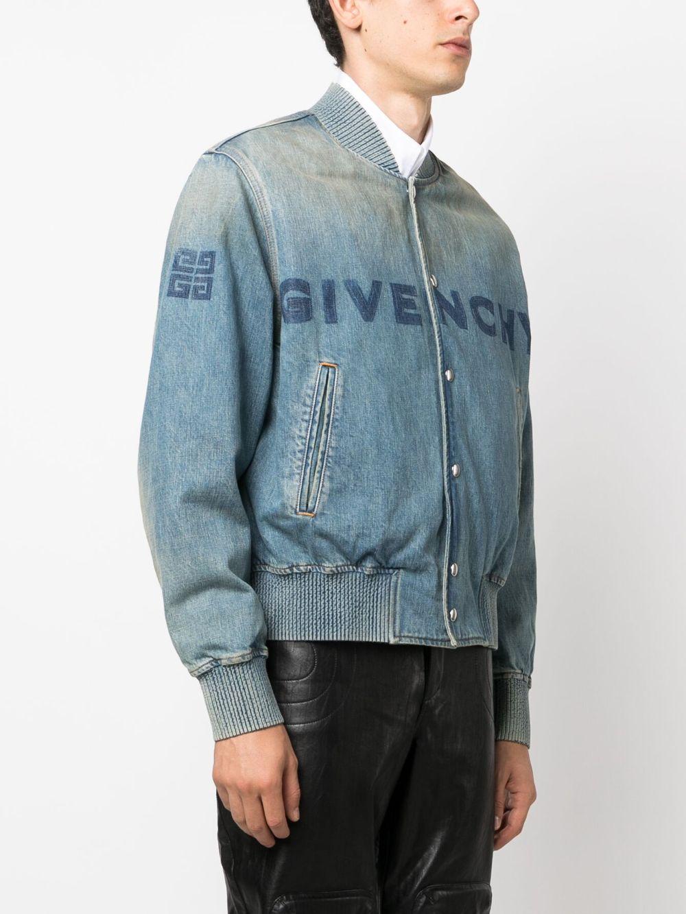 Givenchy Logo Denim Jacket