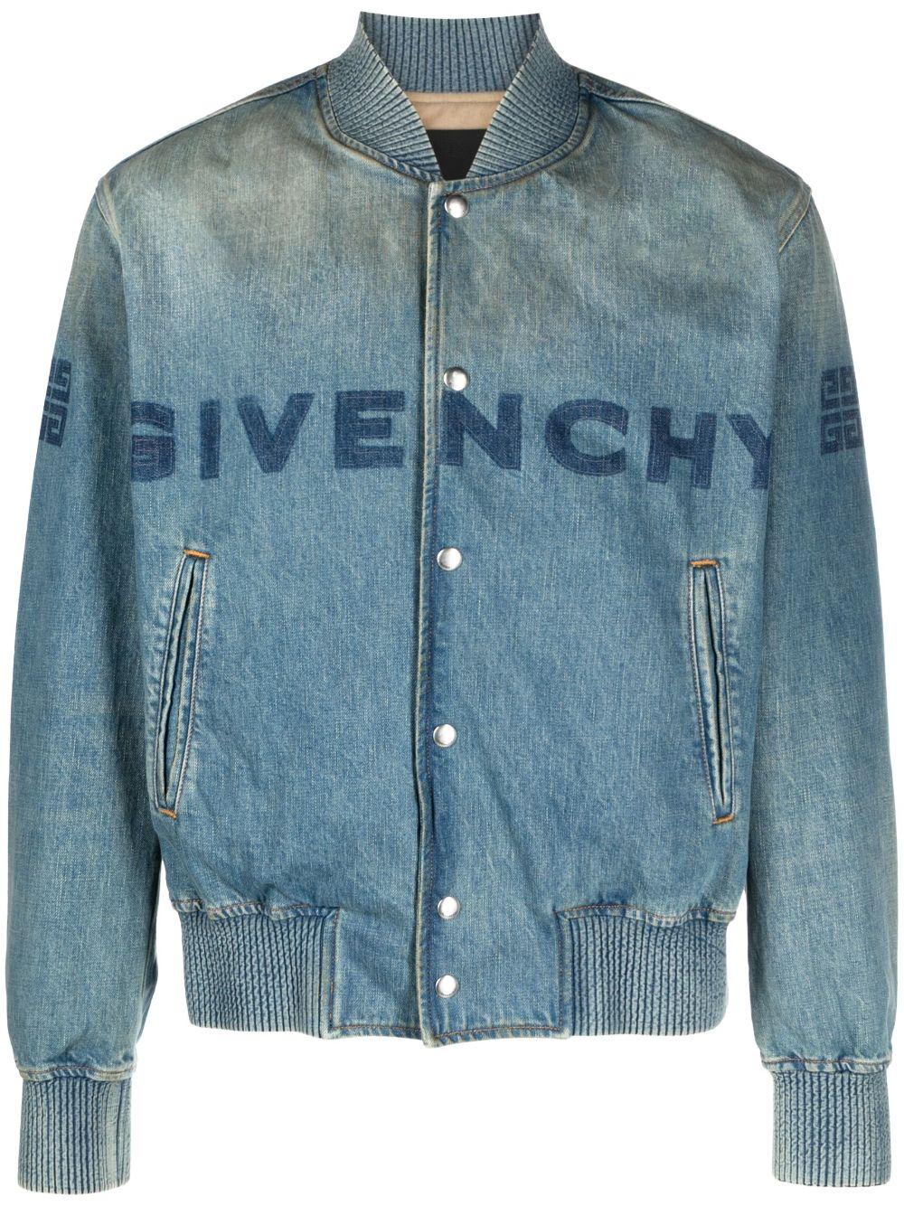 Givenchy Logo Denim Jacket