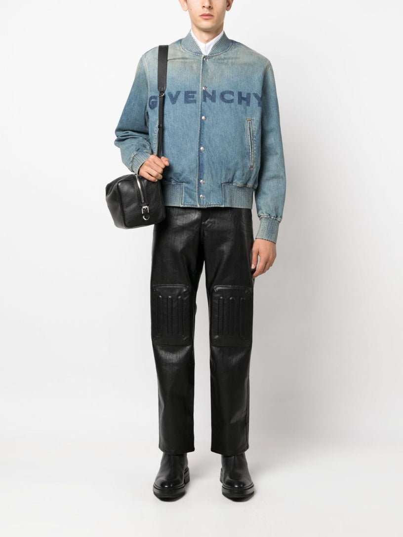 Givenchy Logo denim jacket