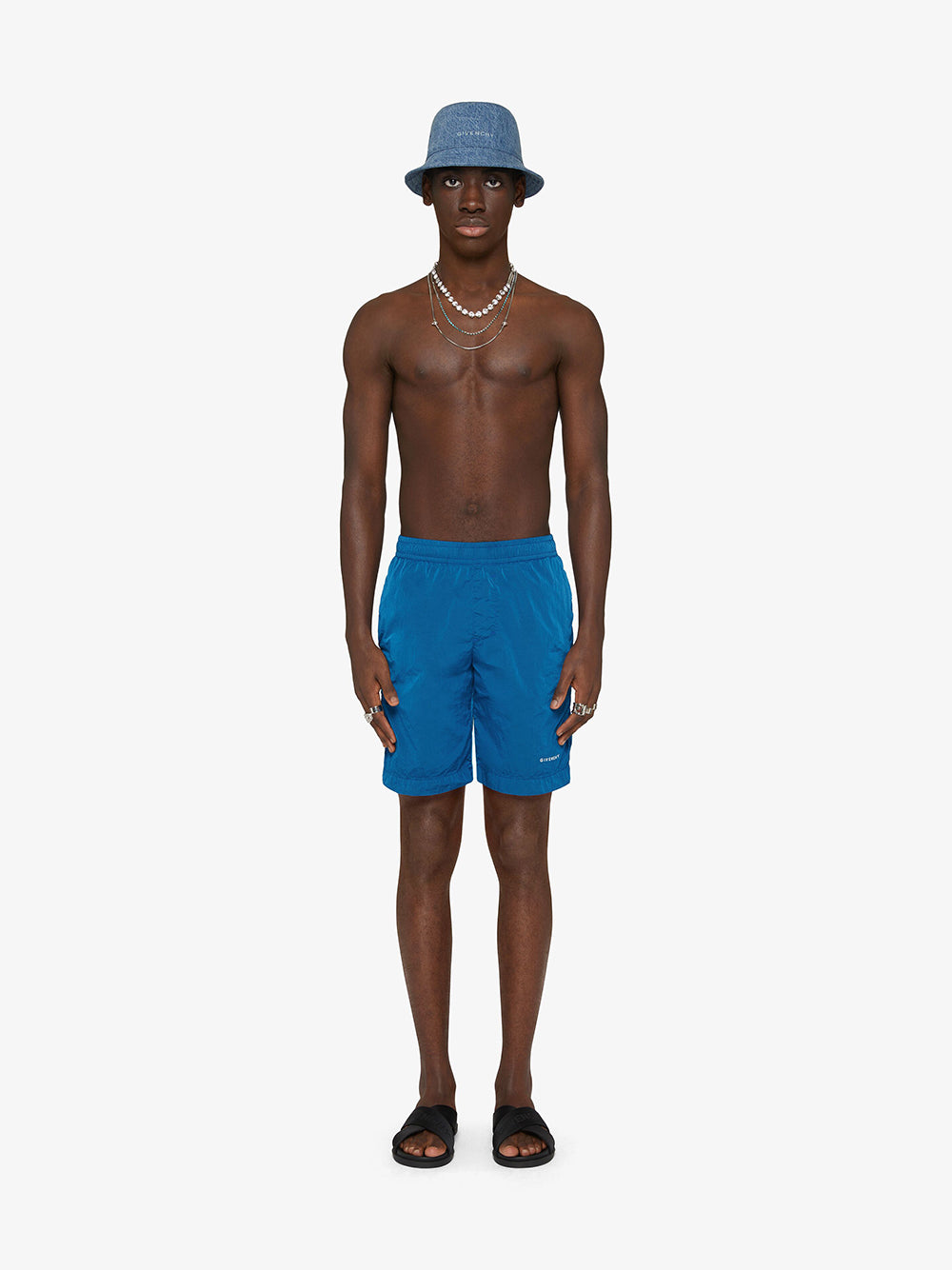 Givenchy Long Givenchy Swim Shorts