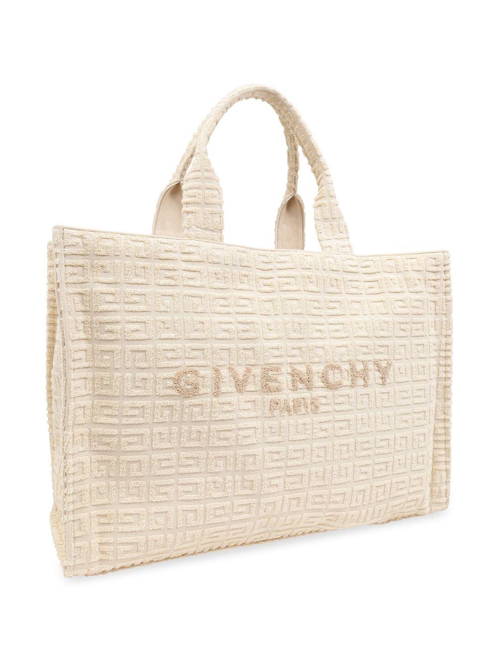 Givenchy Medium G-tote In 4g Cotton Terry