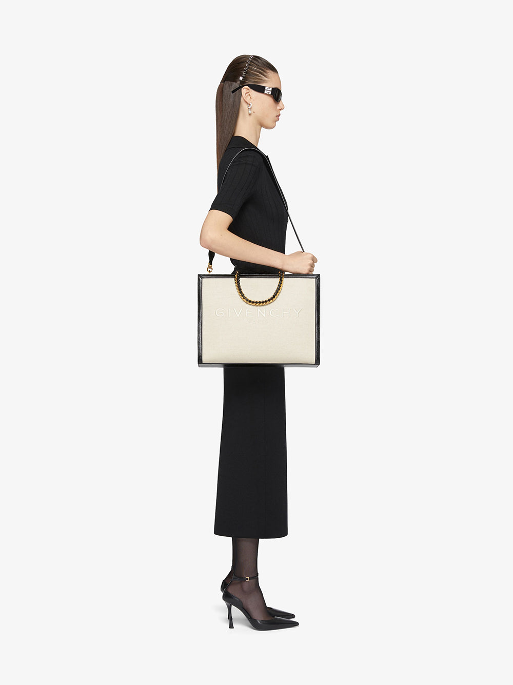 Givenchy Medium G Tote Shopping Bag