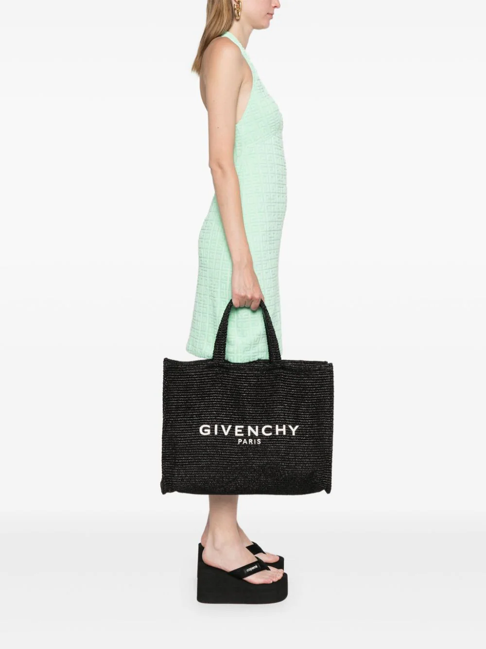 Givenchy Medium Raffia G-tote