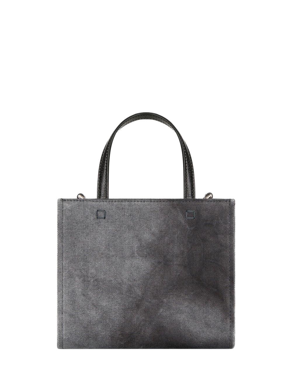 Givenchy Mini G-tote Shopping Bag In Washed Canvas