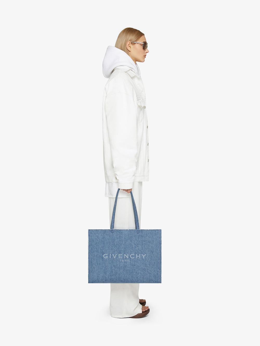 Givenchy Oversized Jacket In Denim