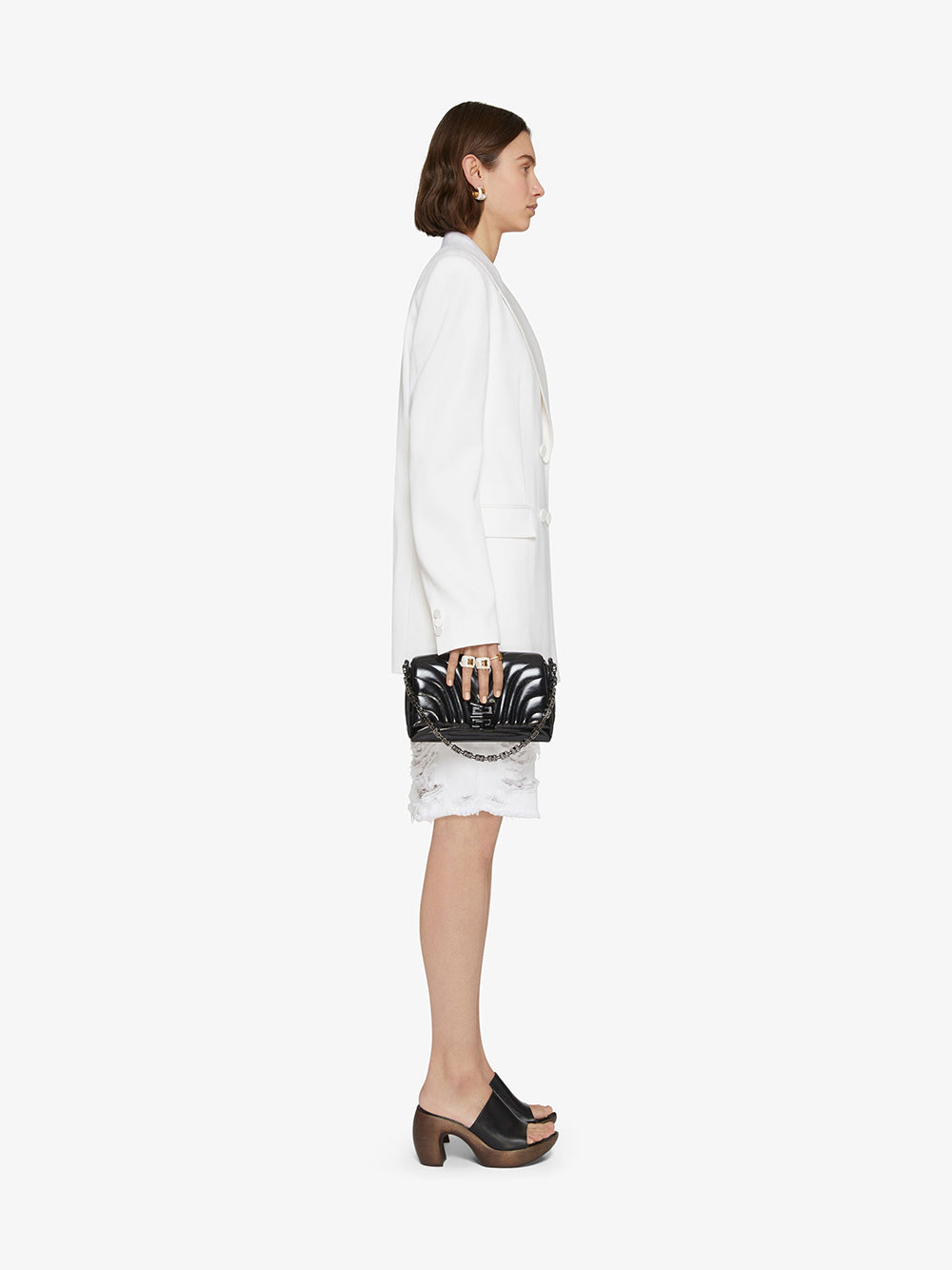 Givenchy Oversized Jacket With Satin Collar