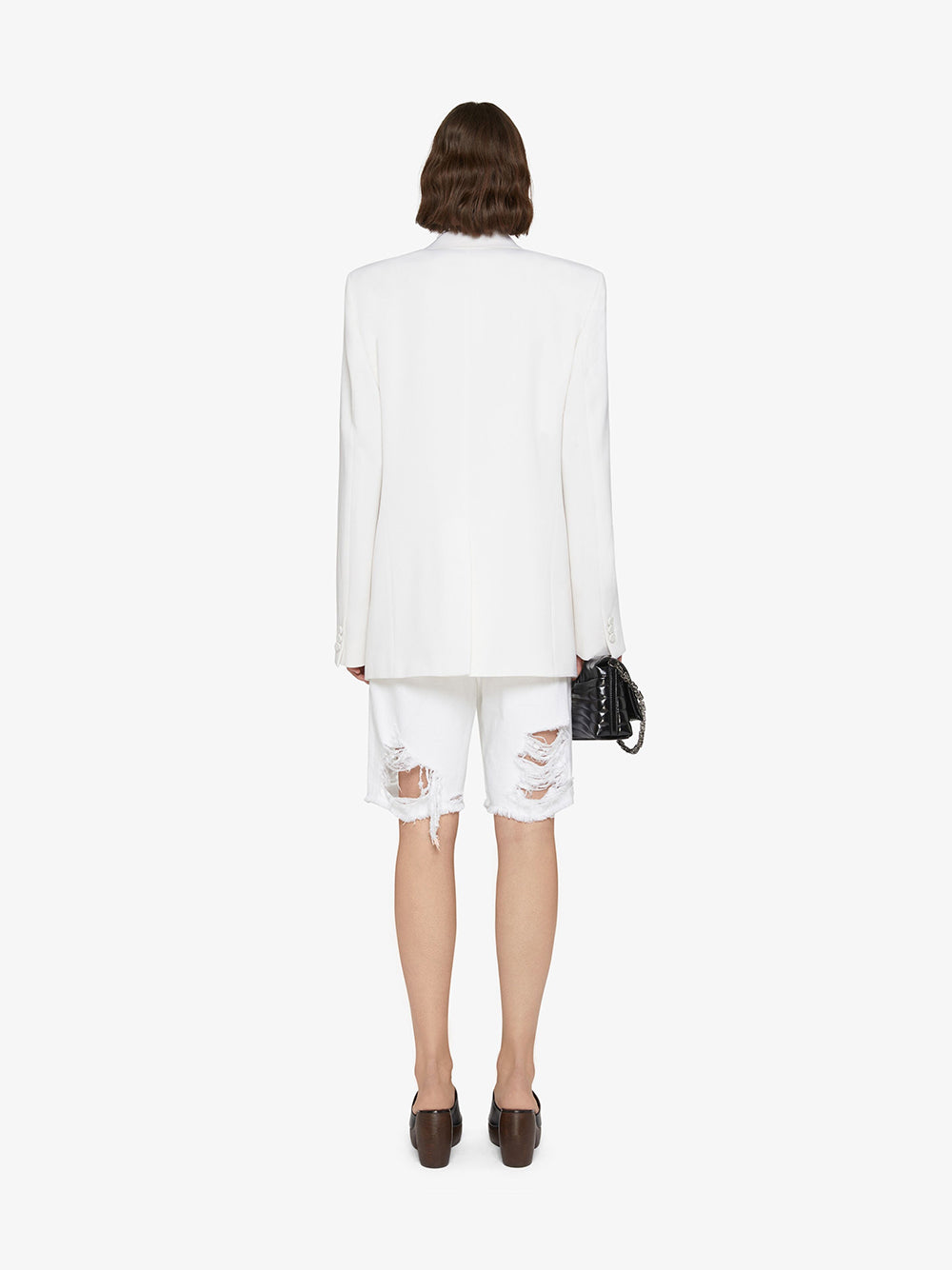 Givenchy Oversized Jacket With Satin Collar