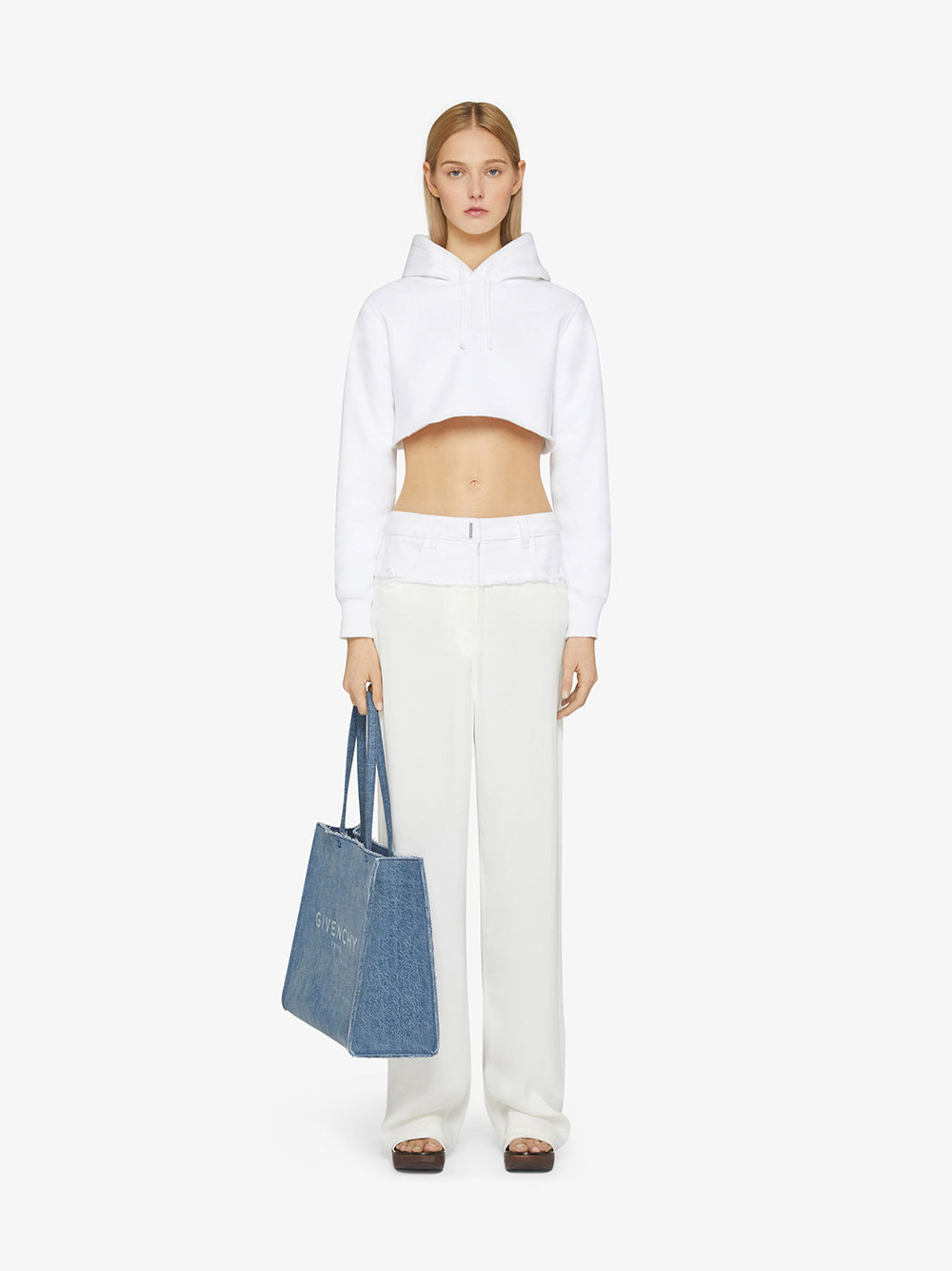 Givenchy Oversized Jeans In Mixed Denim