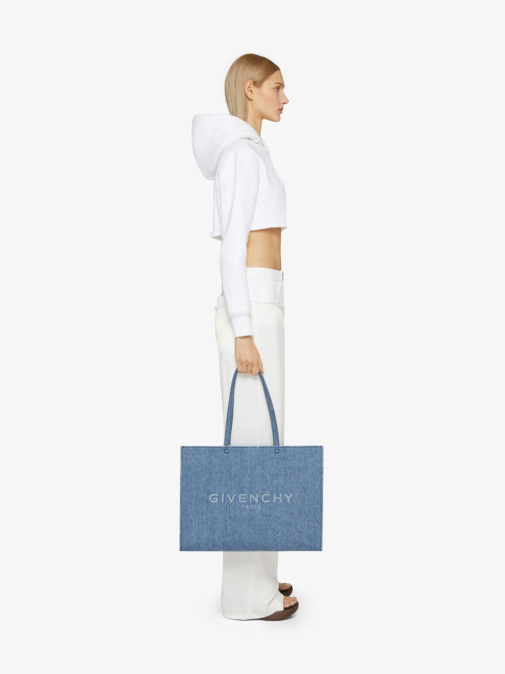 Givenchy Oversized Jeans In Mixed Denim