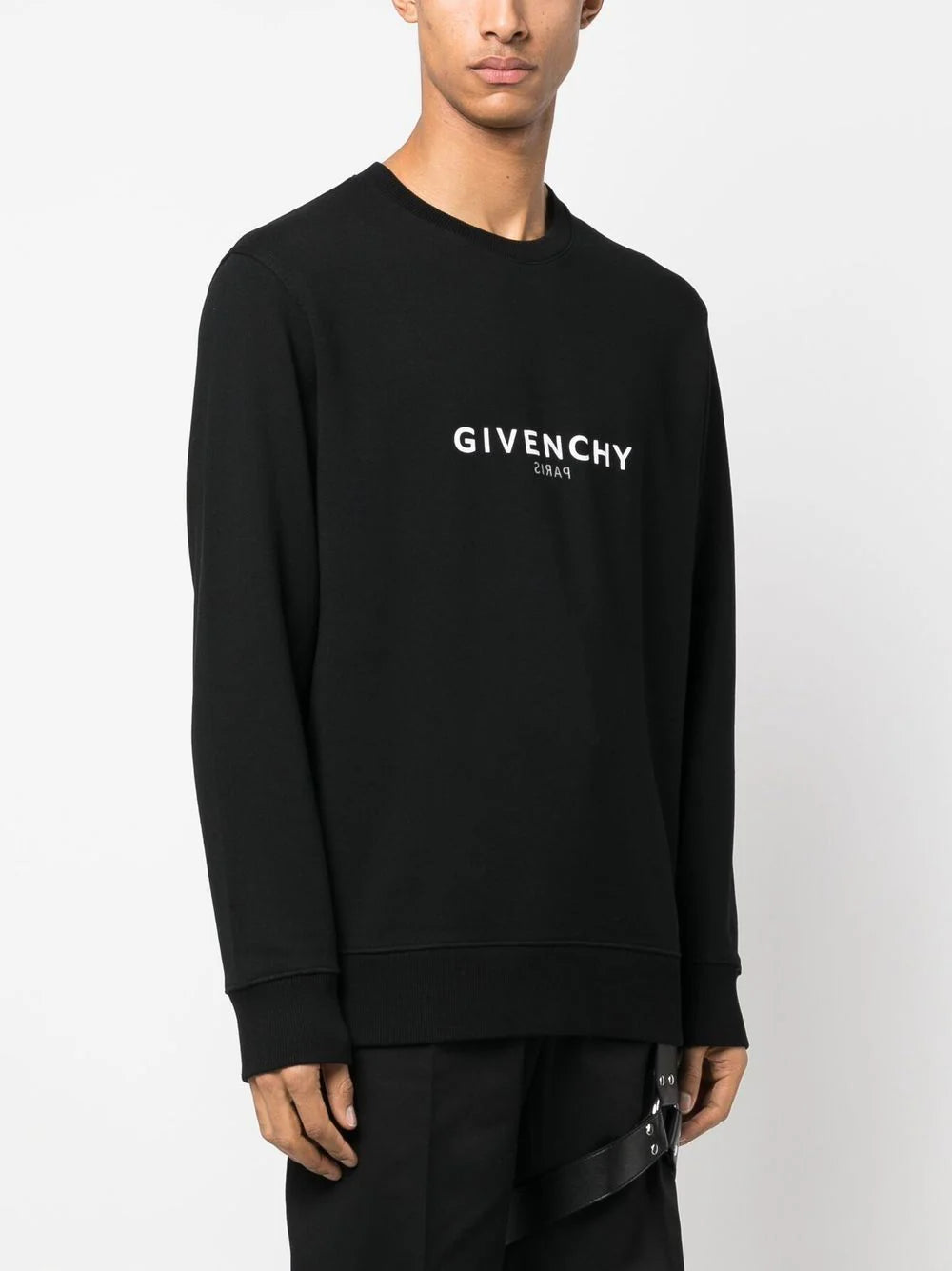 Givenchy Givenchy Reverse Slim Sweatshirt In Brushed Fabric