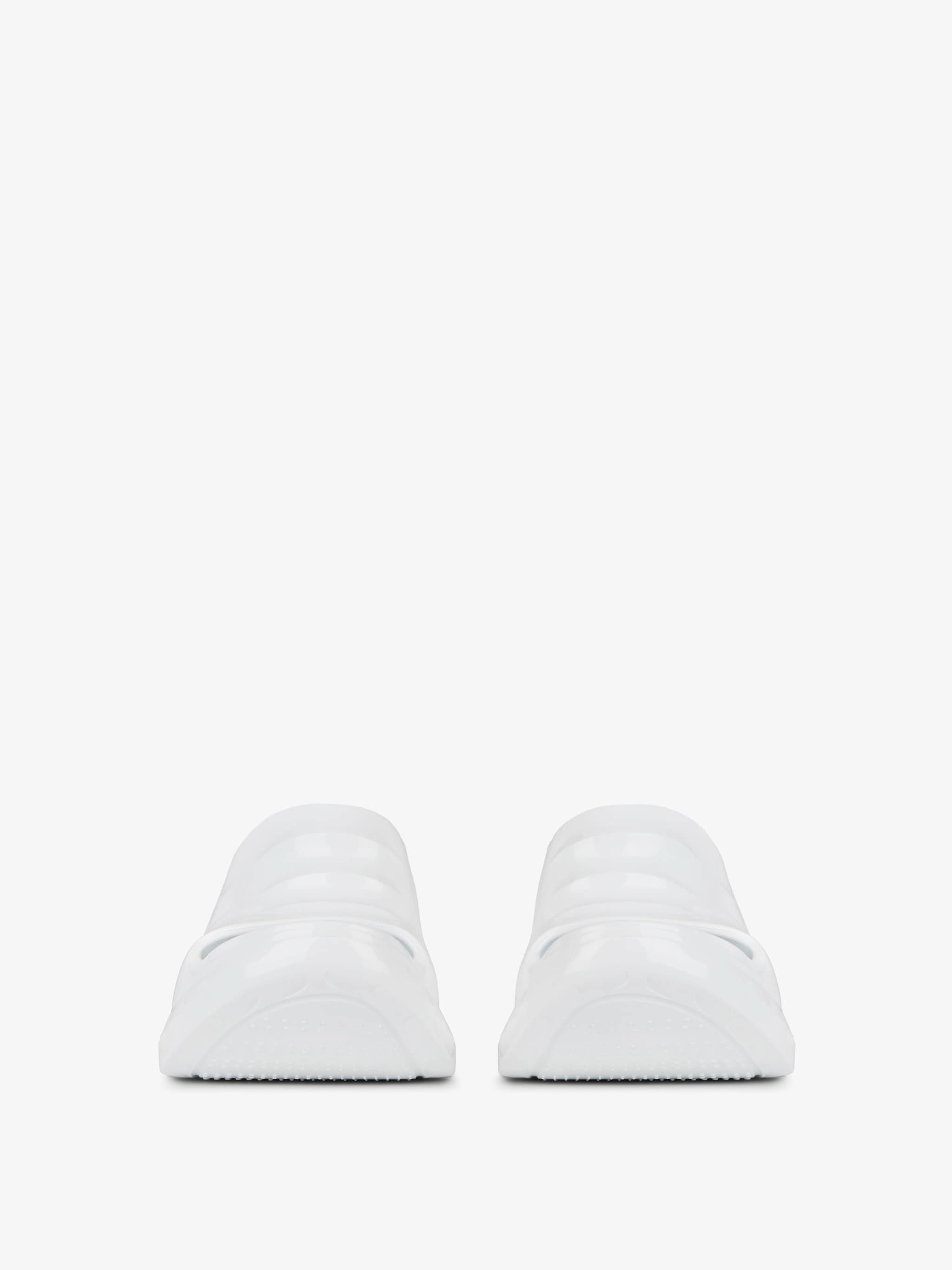 Givenchy Rubber Marshmallow Wedge Sandals