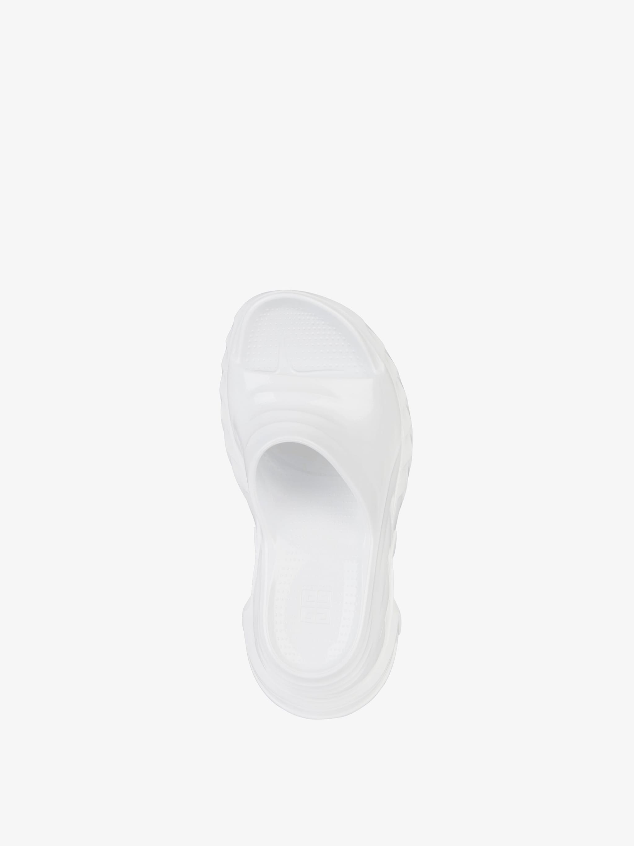 Givenchy Rubber Marshmallow Wedge Sandals