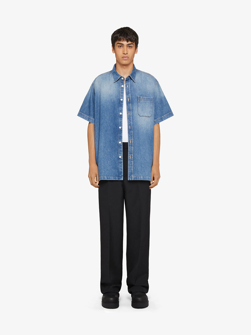 Givenchy Shirt In Denim