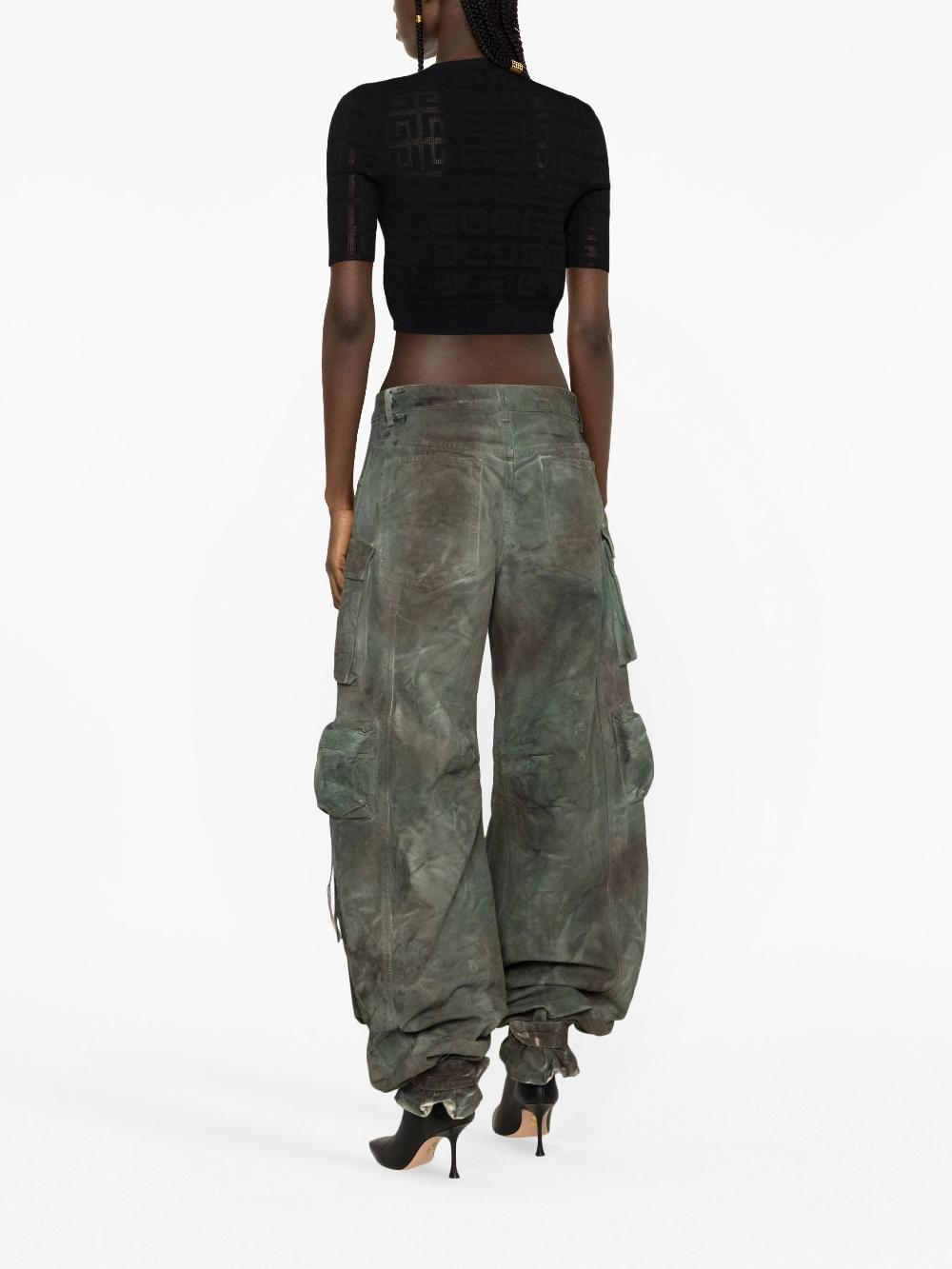 Givenchy Short Sweater In 4g Jacquard