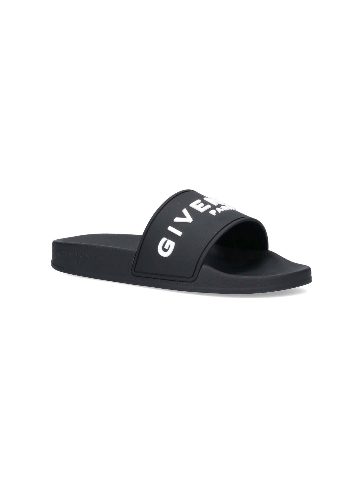 Givenchy Slide Sandals In Rubber
