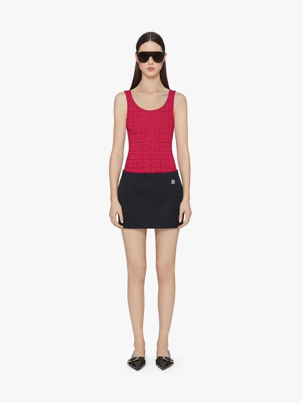 Givenchy Slim Tank Top In 4g Jacquard